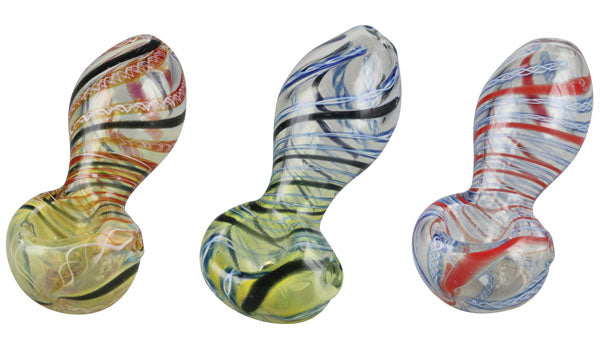 Enchanting Inside-Out Twisted Glass Pipe