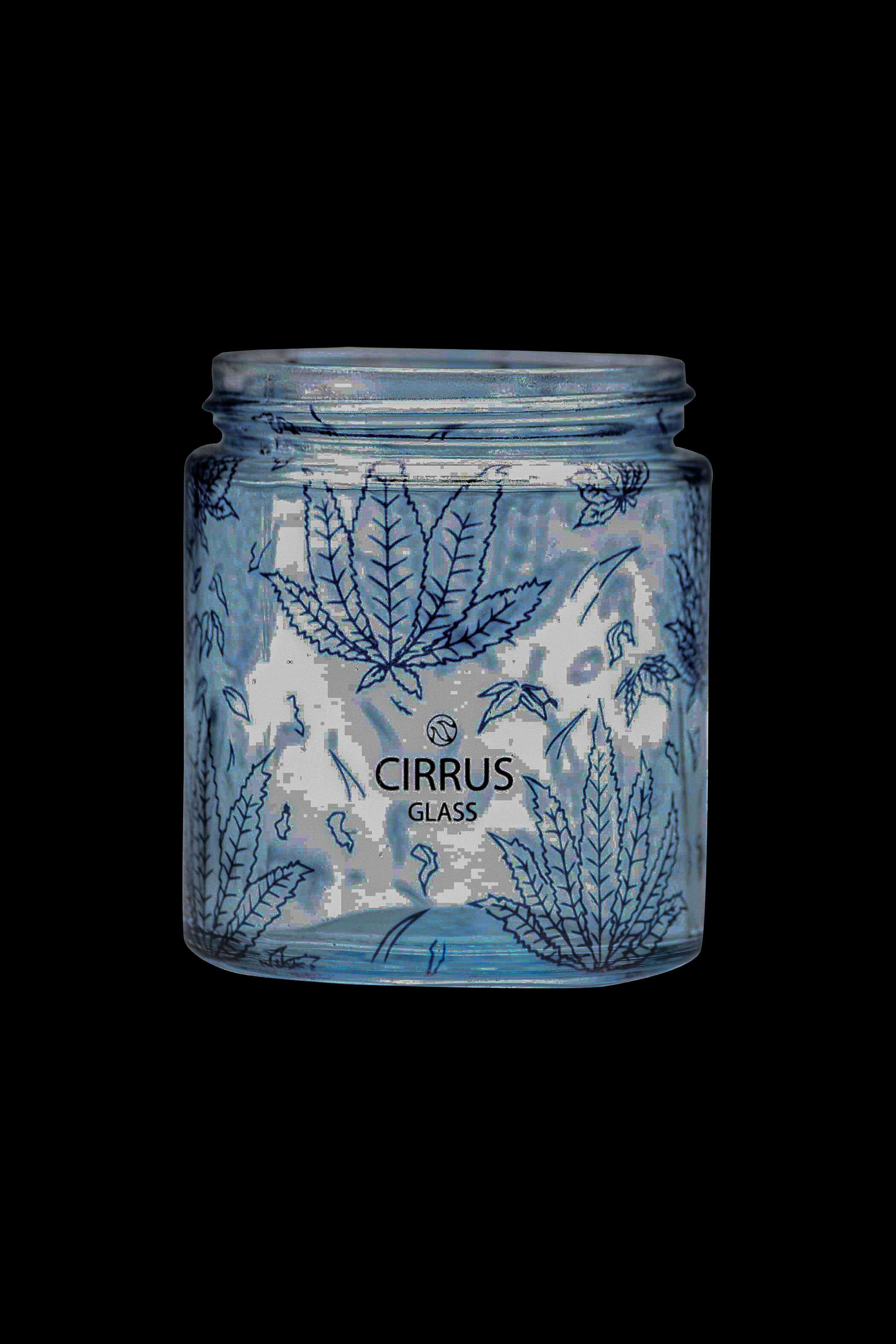 Cirrus Premium Glass Herb Storage Jar