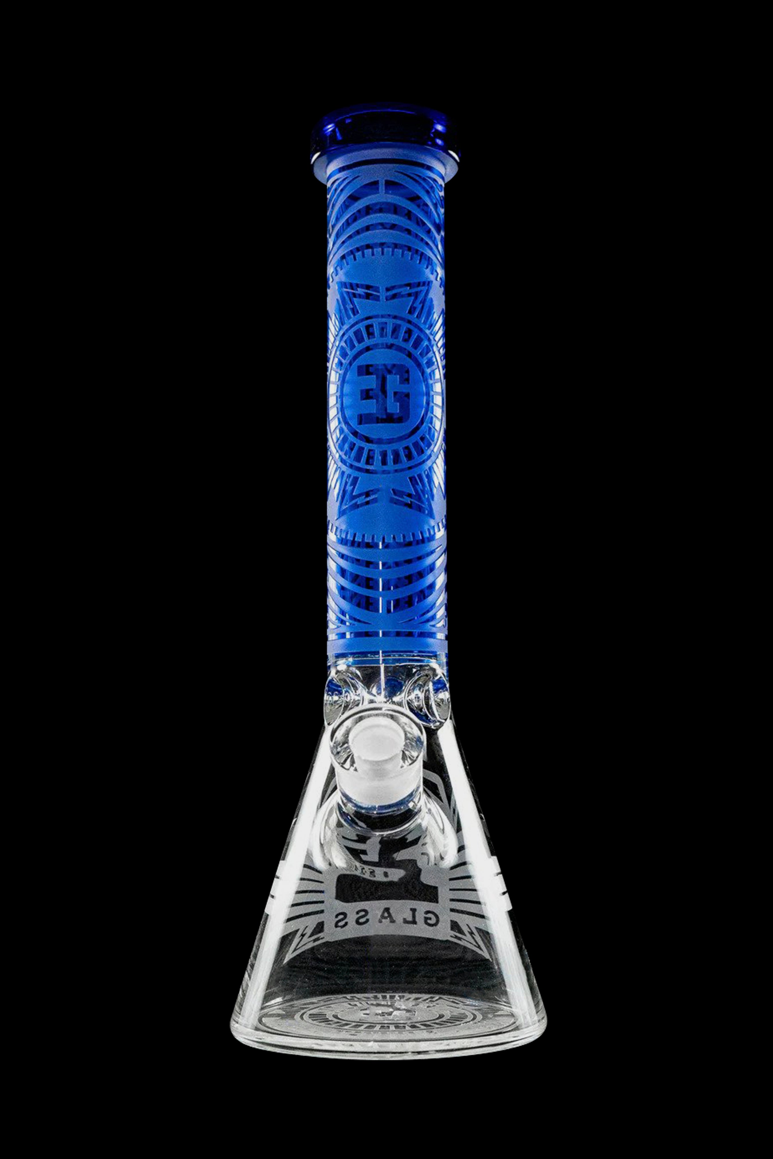 EG Glass Stunning Clock Water Pipe