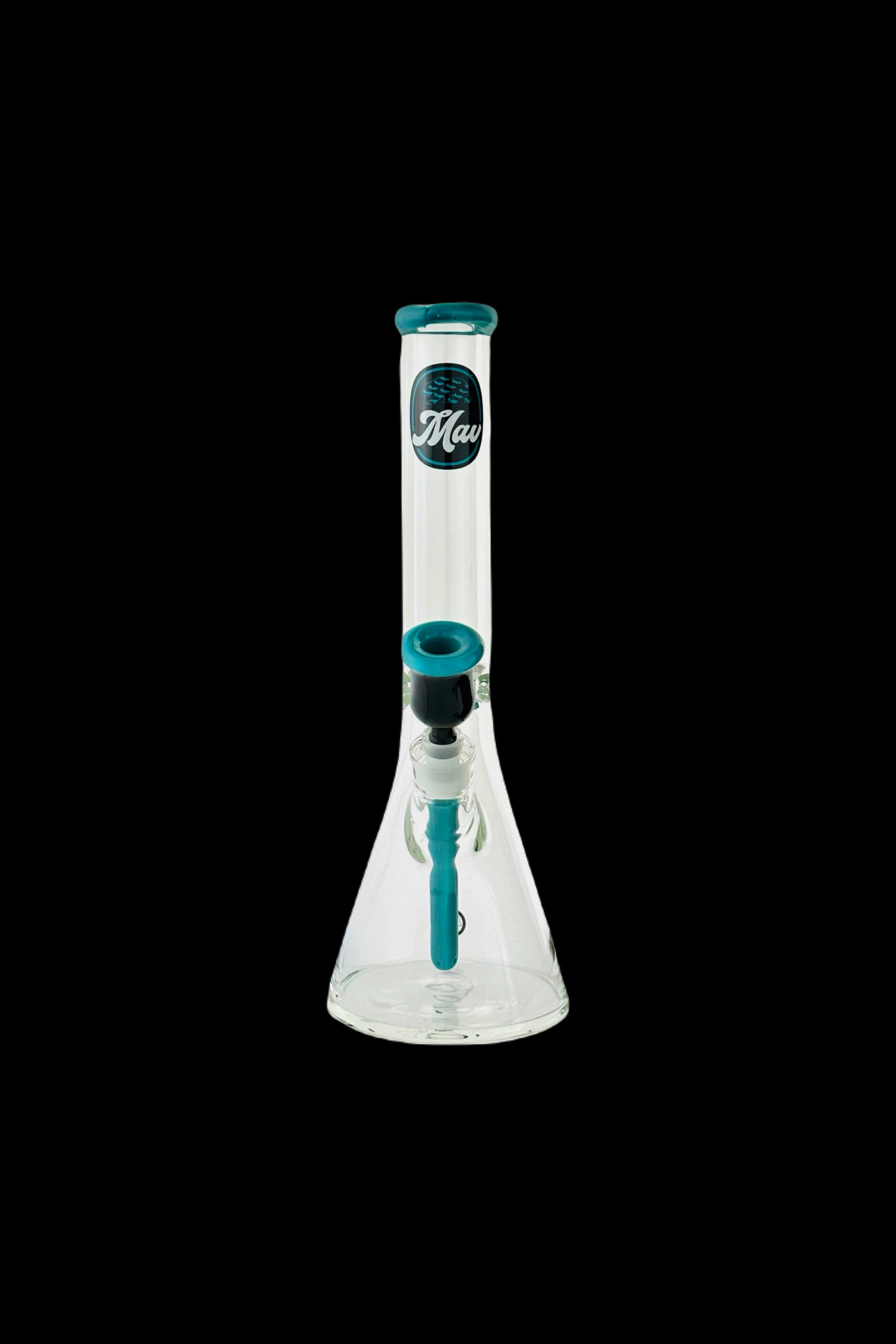 MAV Glass Chiquita Accented Beaker Bong - The Ultimate Smoking Companion