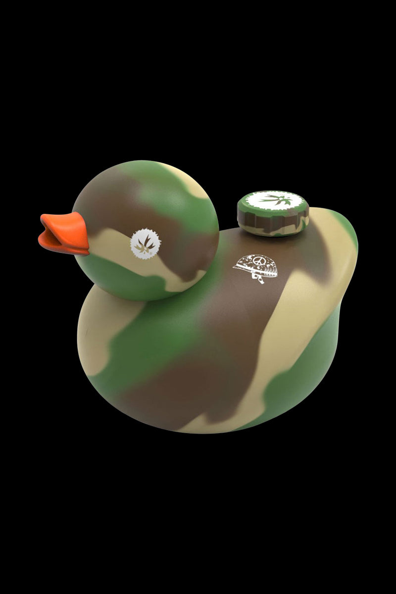 Piecemaker Kwack Silicone Duck Water Pipe - A Fun Smoking Companion