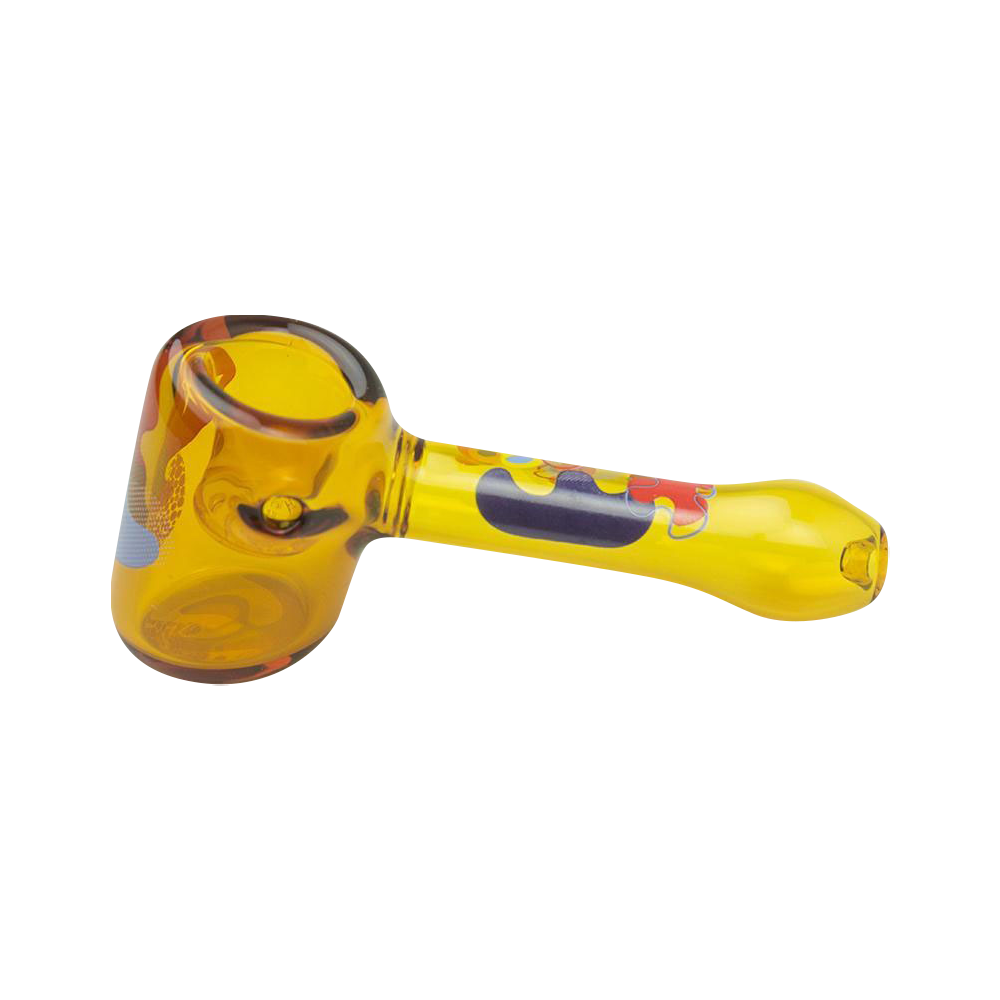 Famous Brandz Papaya Hand Pipe - A Stunning Hammer Design