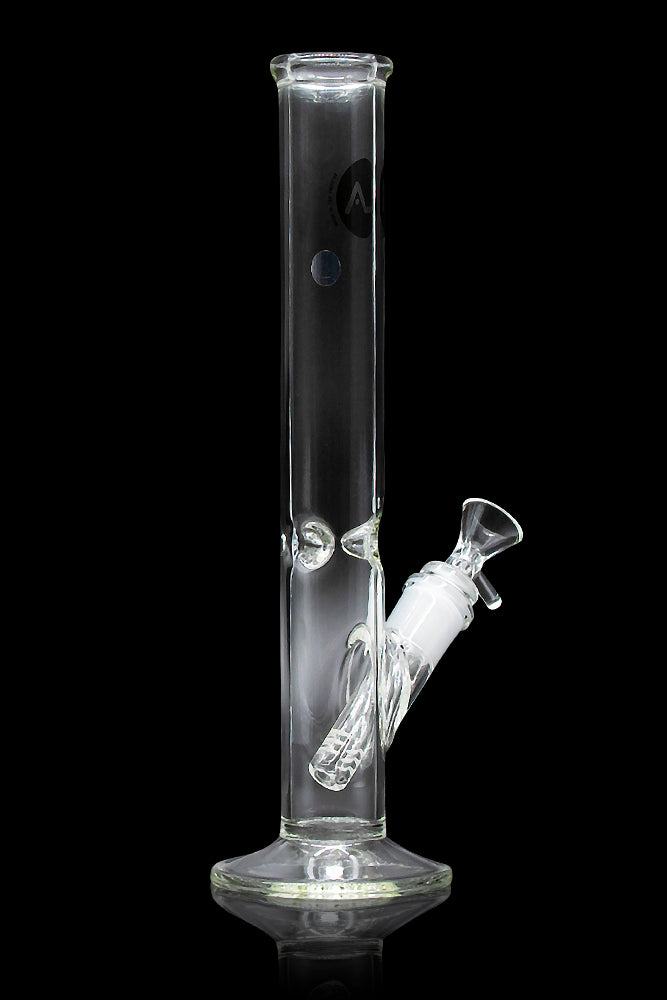 LA Pipes 12 Clear Straight Water Pipe - The Perfect Smoking Companion