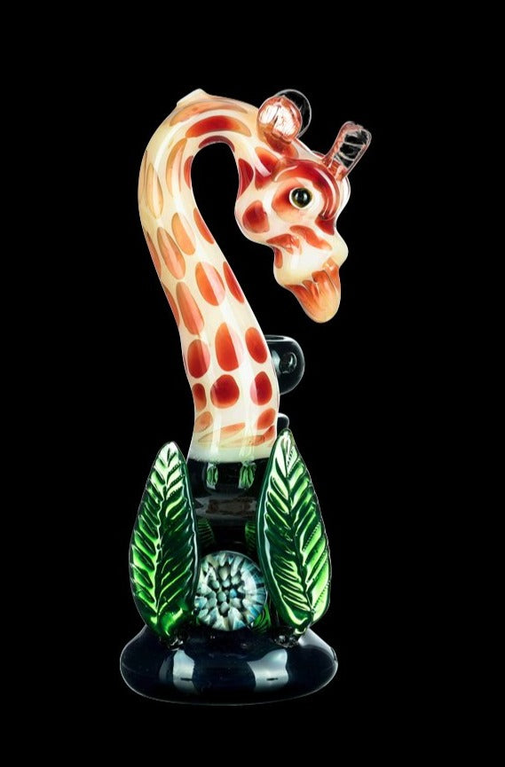 Exquisite Giraffe Neck Bong for Smoking Enthusiasts