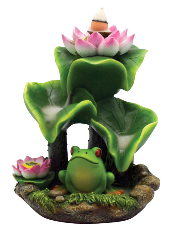 Enchanting Frog Backflow Incense Burner
