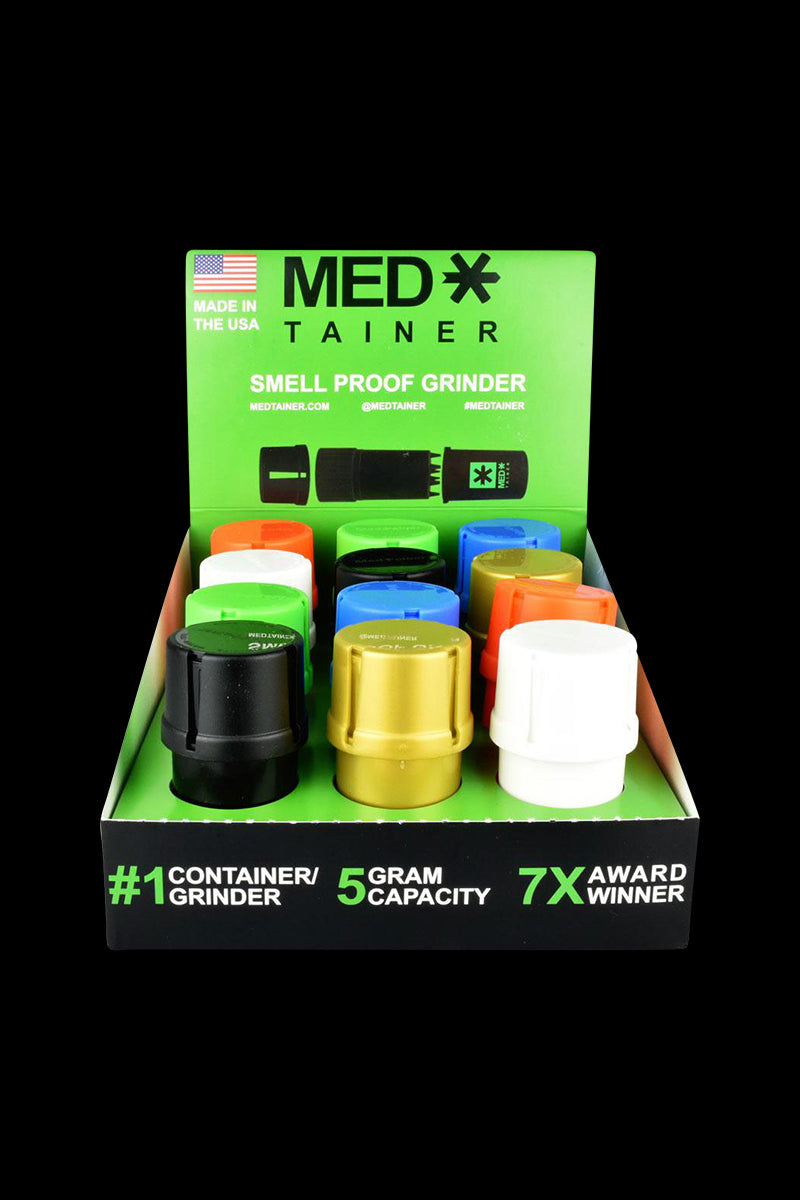 Medtainer Storage Container Set - 12 Pack: Your Ultimate Herbal Medicine Solution