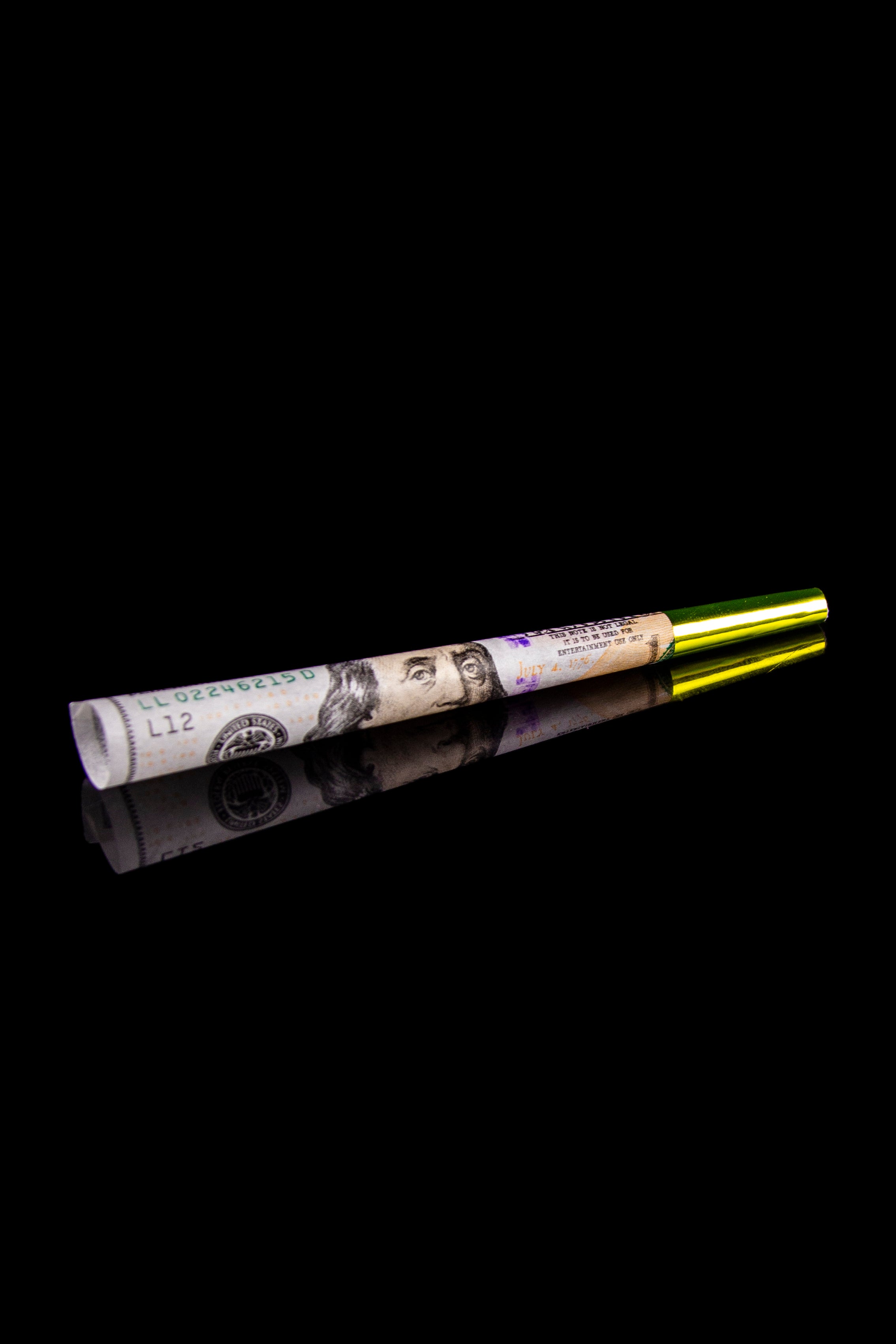 Blunt Babe Trays: Fun Hundred - Dollar Bill Pre - Rolled Cones
