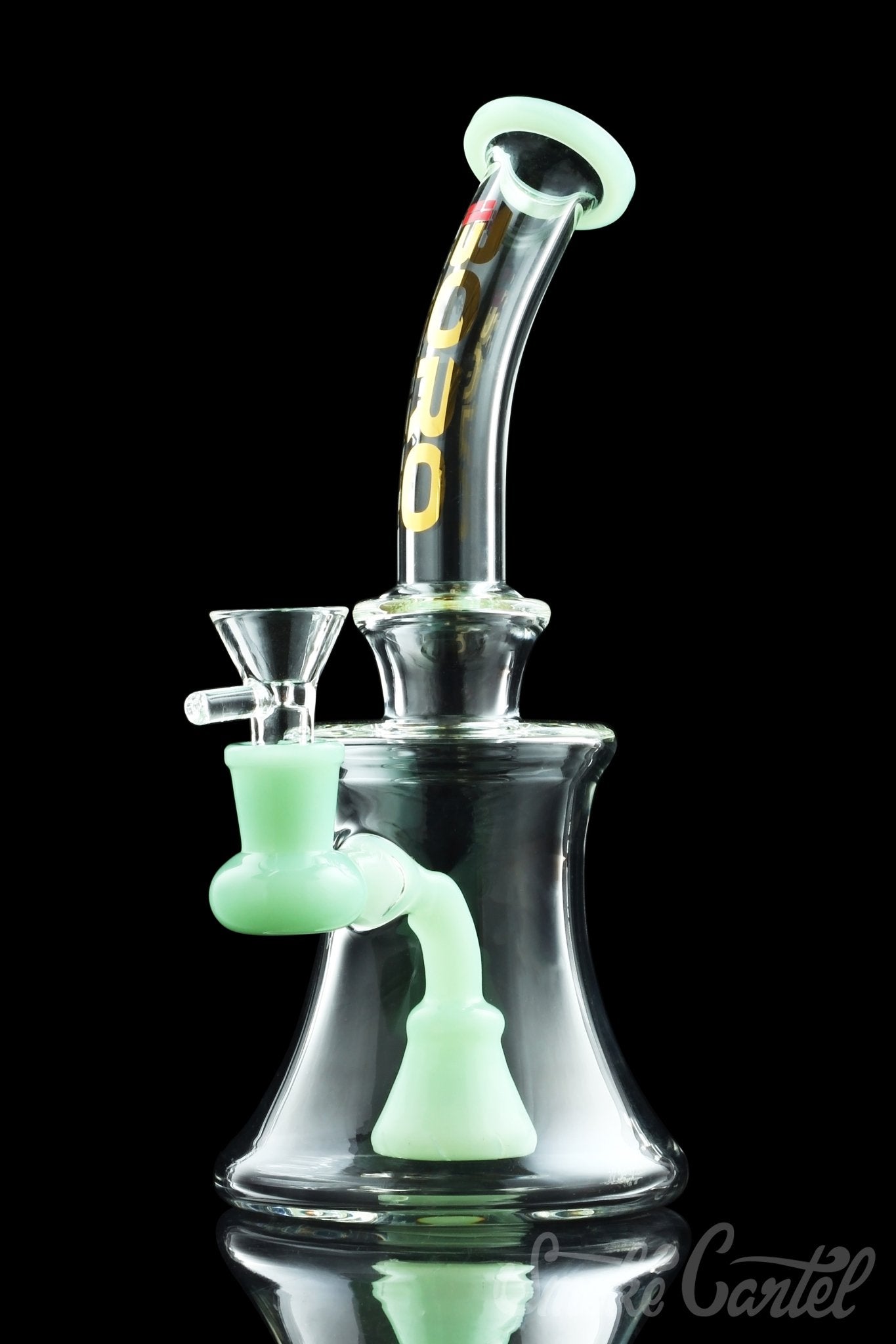 BoroTech Glass Gefion Flared Beaker Showerhead - The Ultimate Relaxation Pipe