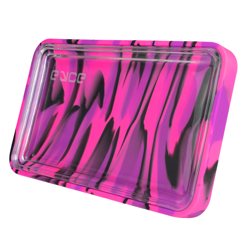 EYCE's Stunning Silicone & Glass Rolling Tray