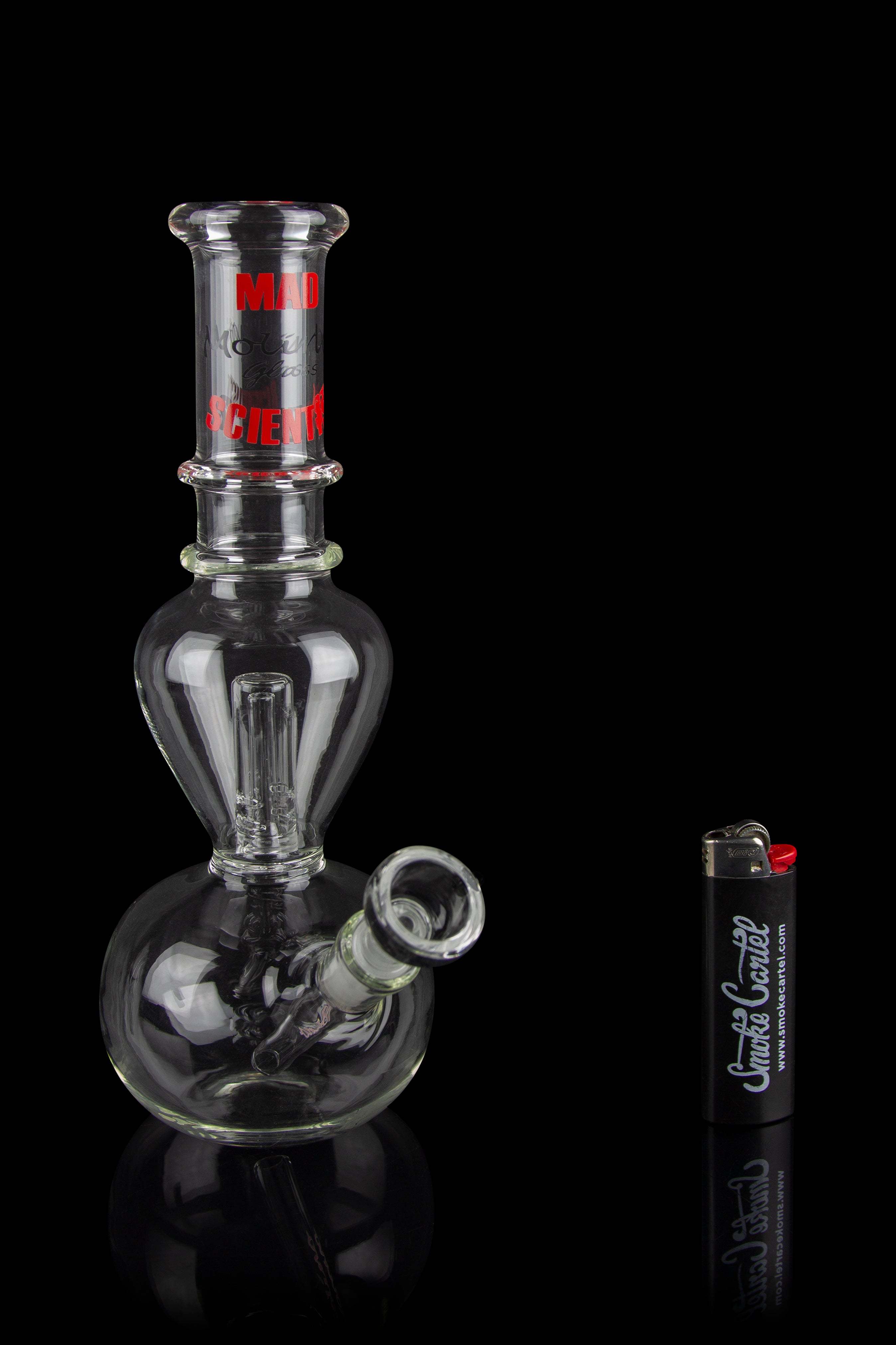 Molino Glass Mini Mad Scientist Bong - The Ultimate Compact Smoking Companion