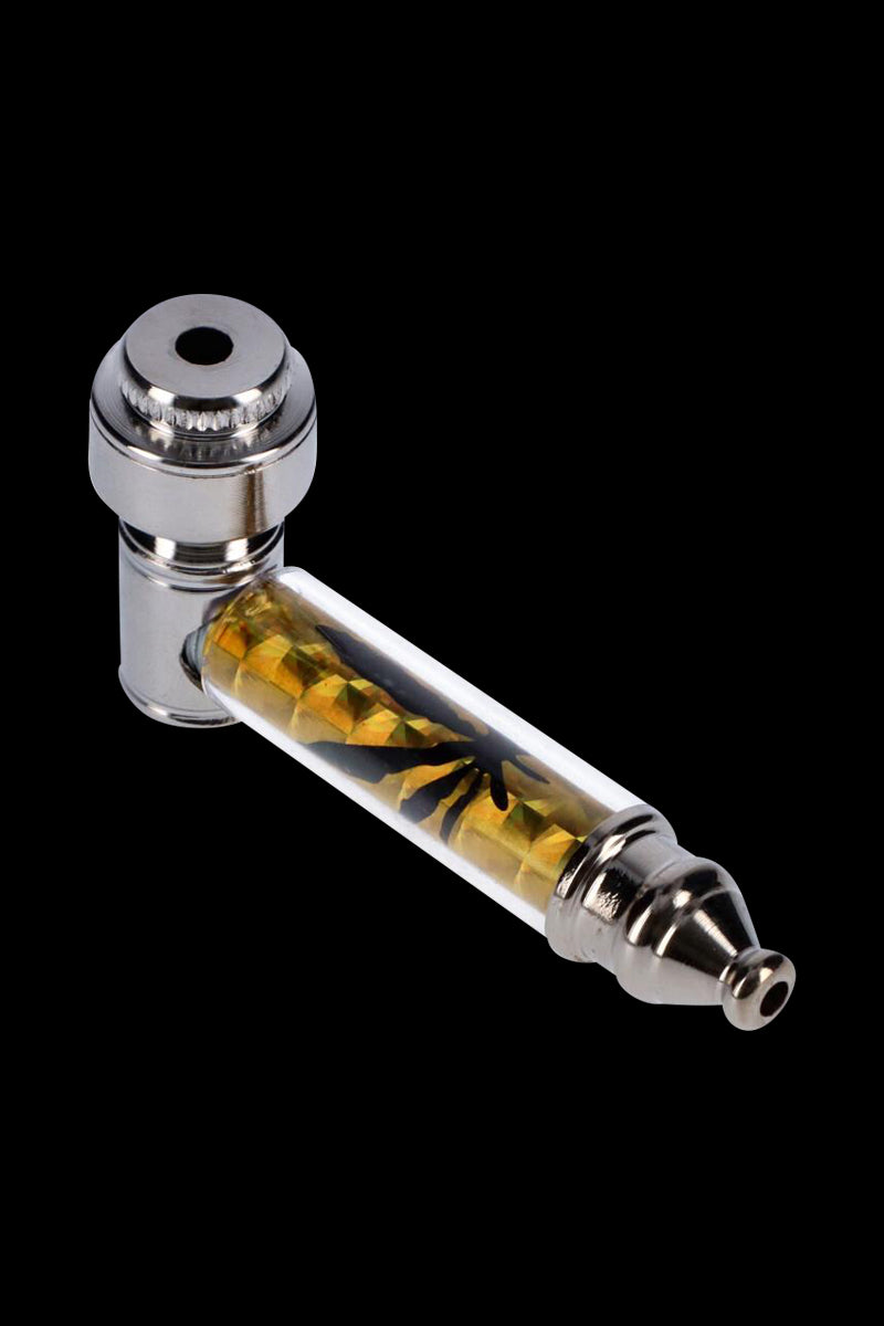 Colorful Metal Hand Pipe - Compact & Durable Smoking Companion