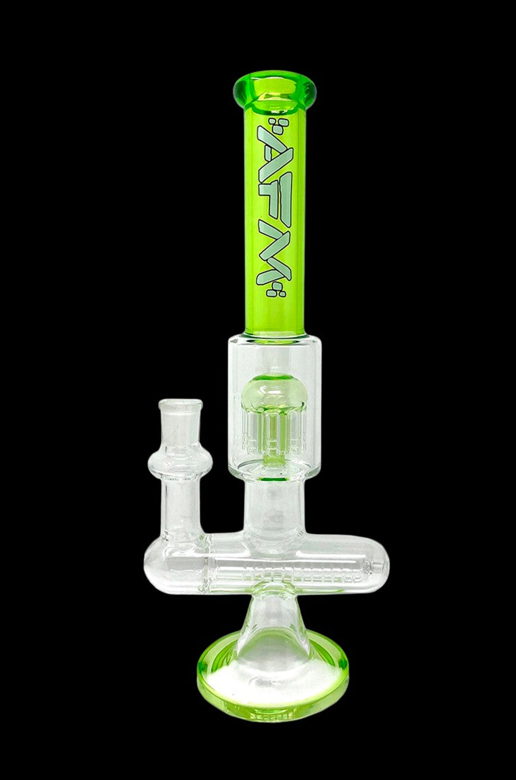 AFM Glass Sidewinder Inline Perc Glass Bong - A Smoking Masterpiece