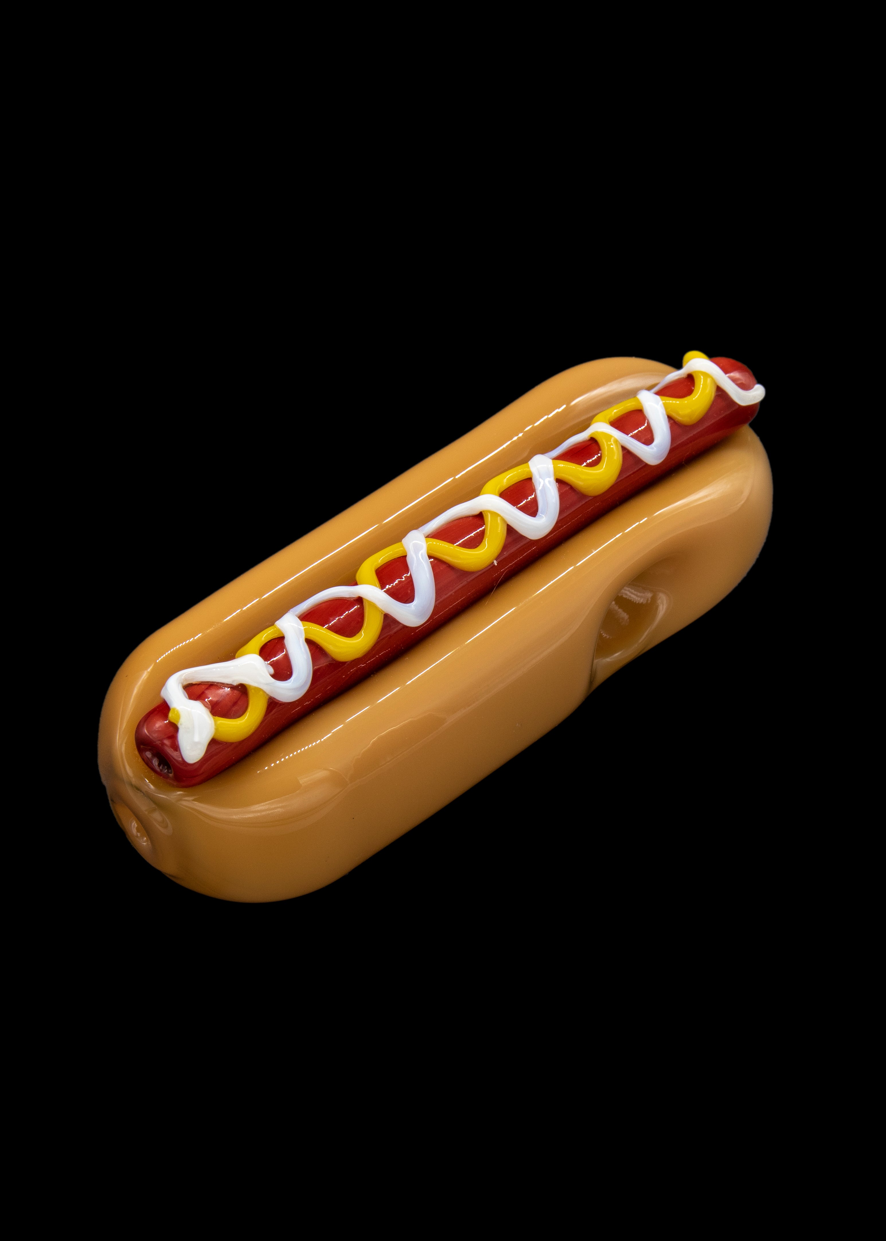 LA Pipes Delicious Hot Dog Hand Pipe