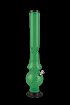Double Bubble Twist Acrylic Water Pipe - The Ultimate Travel Bong