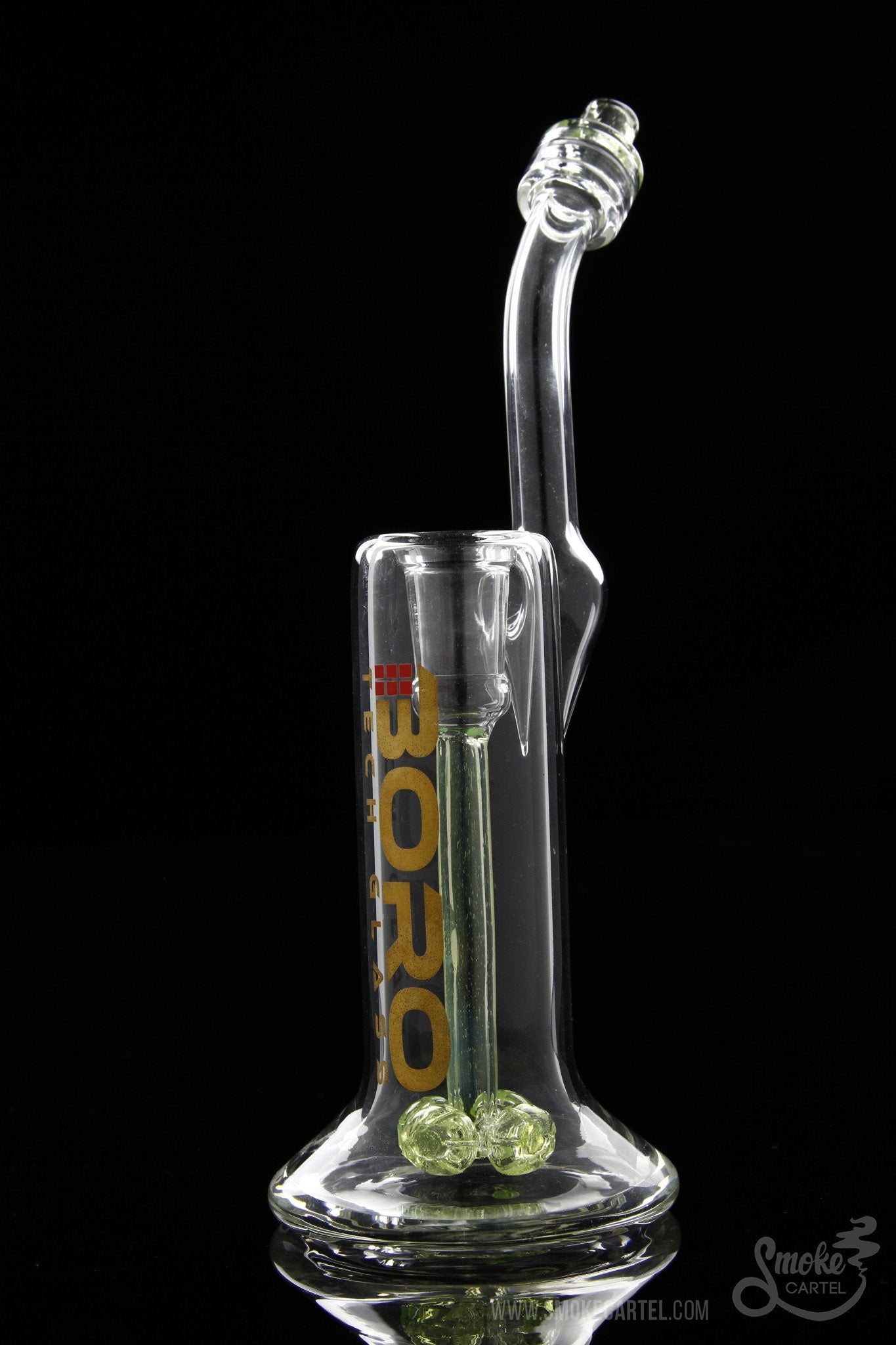 BoroTech Glass Premium Upright Bubbler - A Must - Have for Smoking Enthusiasts