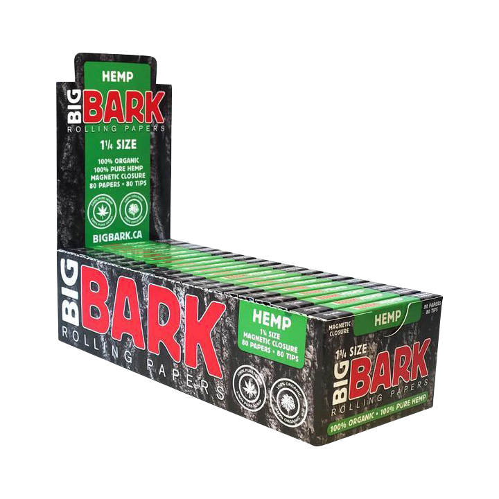BIGBARK 1/4 Hemp Rolling Papers - Premium Organic Smoking Solution