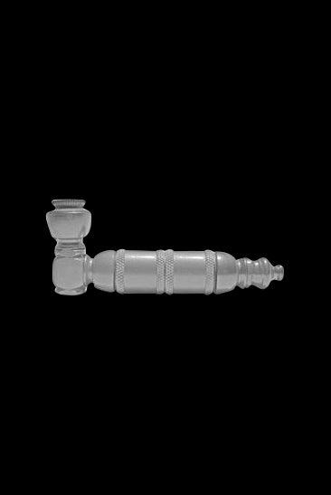 Ultra - Portable Anodized Aluminum Smoking Pipe with Lid