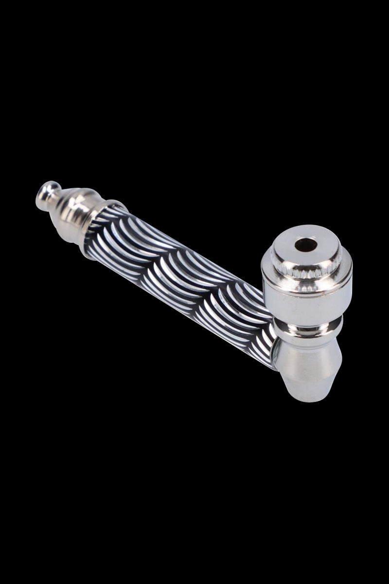 Colorful Metal Hand Pipe for On-the-Go Use