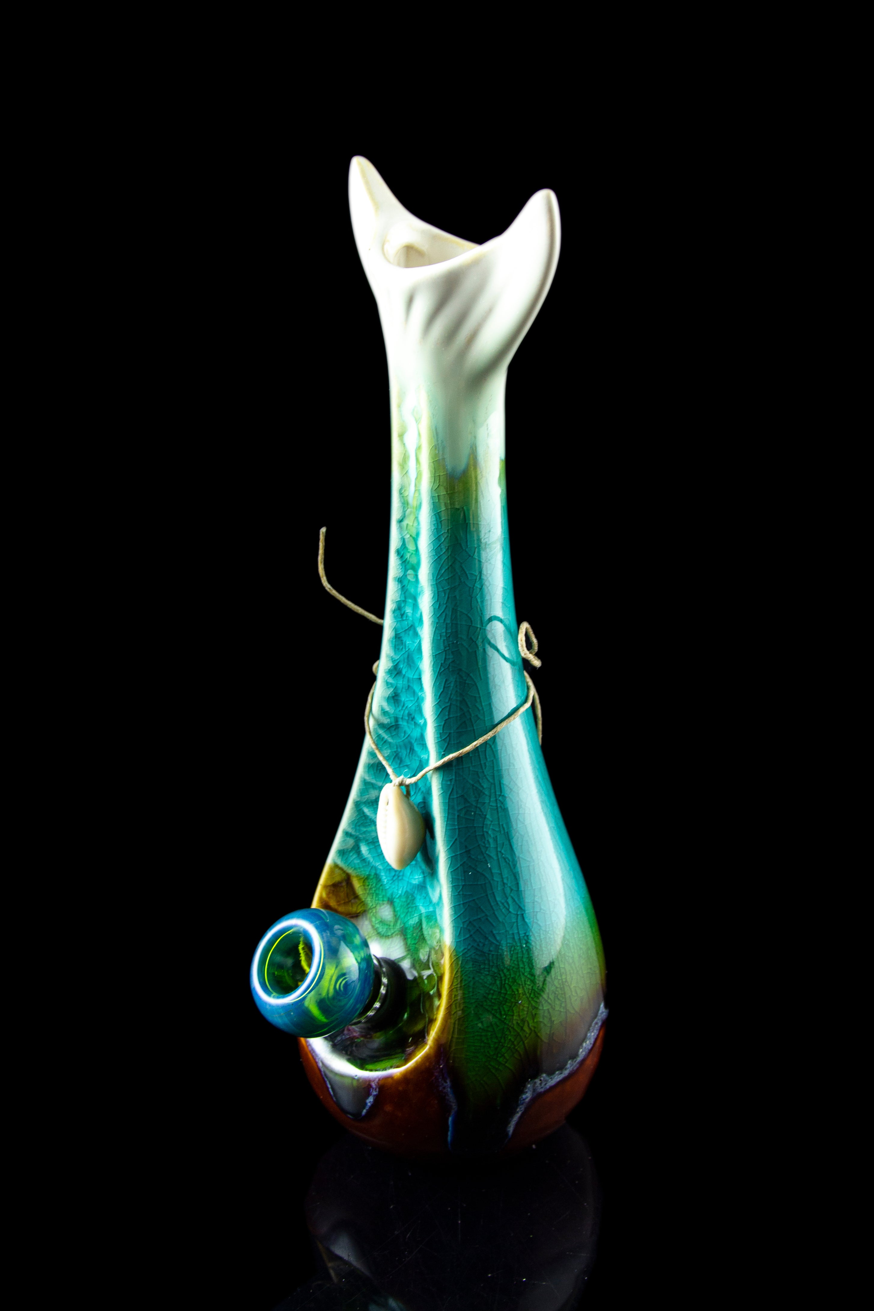 Enchanting Mermaid Water Pipe - My Bud Vase