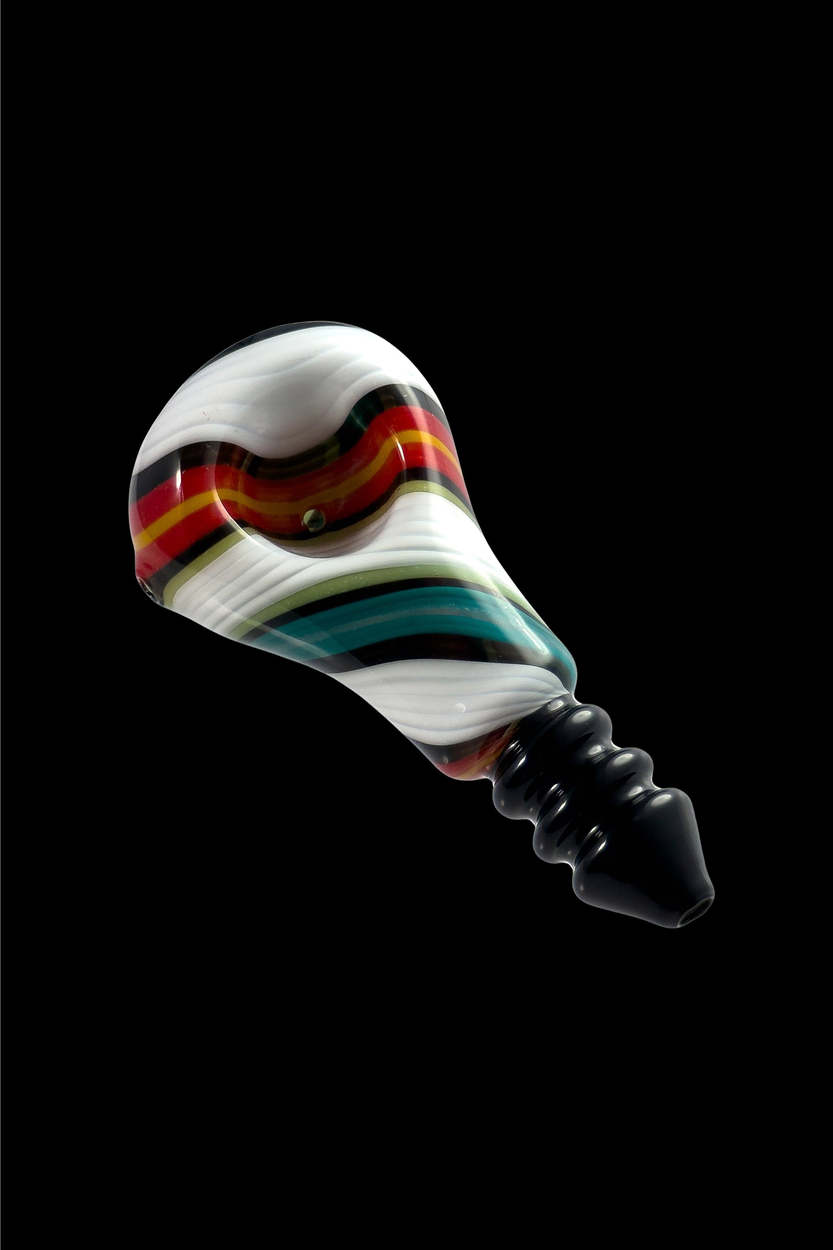 Crush Light Bulb Pipe - A Colorful Smoking Artifact
