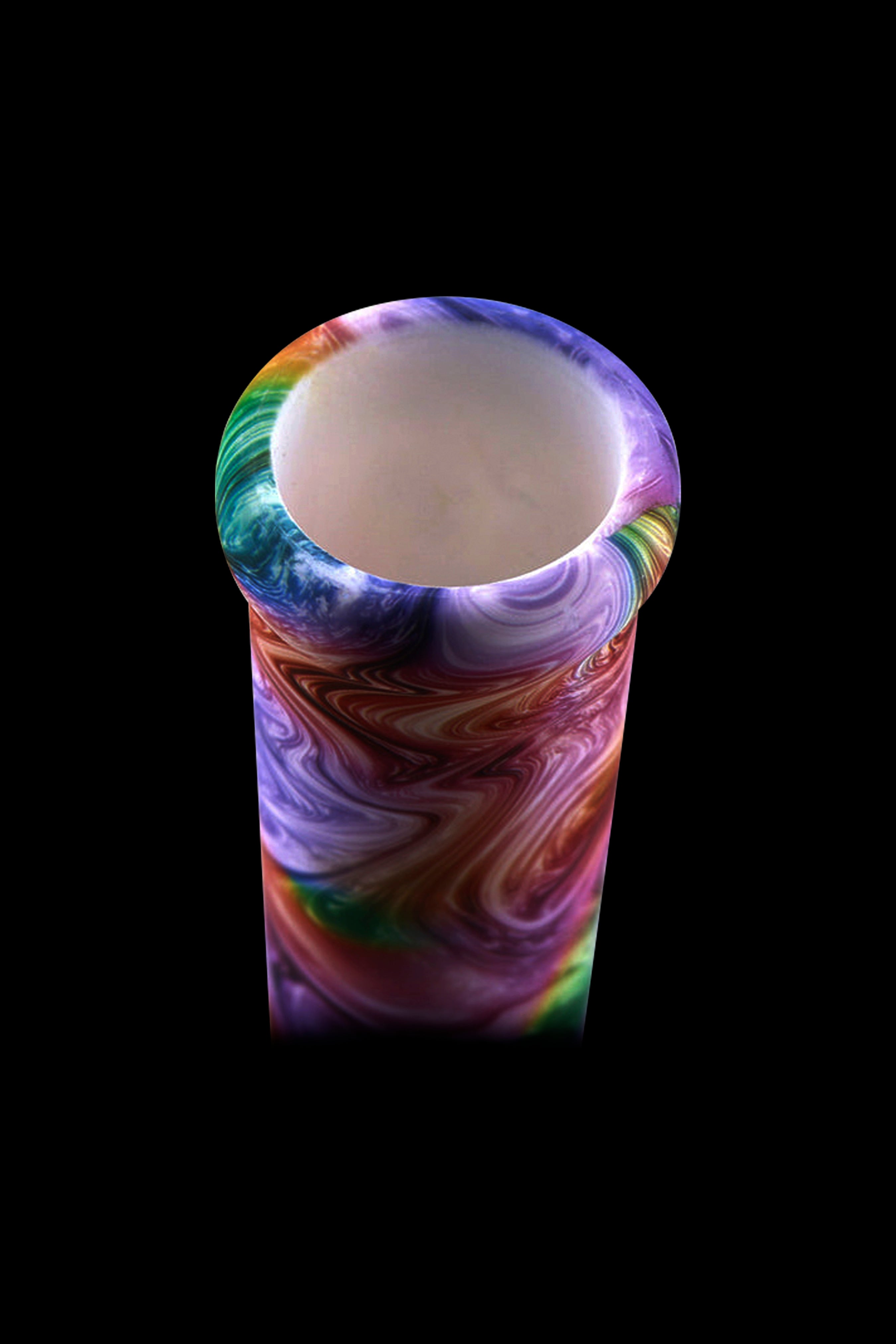 Cloud 8 Vibrant Artistic Paint Silicone Beaker Bong