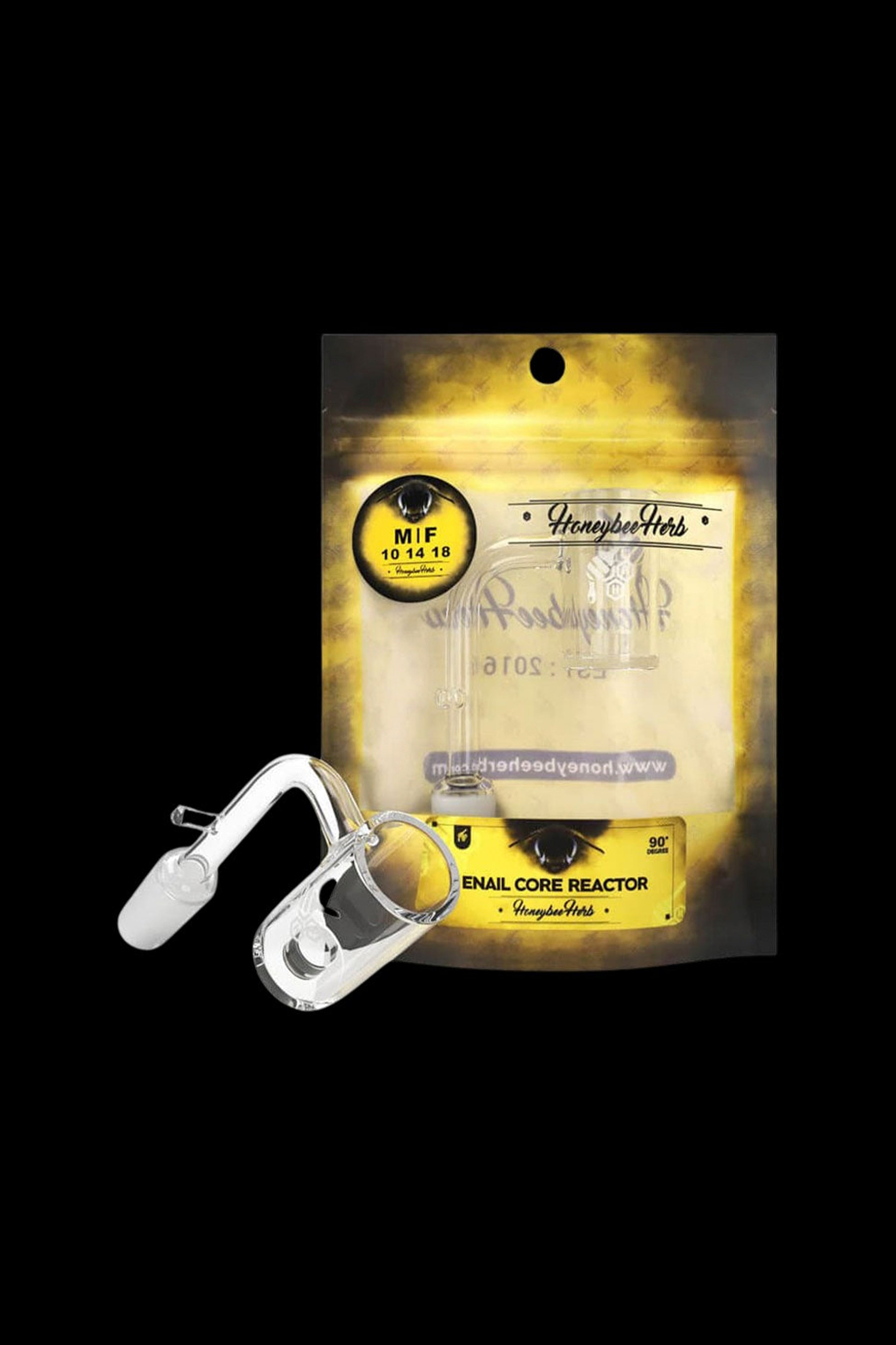 Honeybee Herb Enail Core Reactor Quartz Banger - The Revolutionary Yellow Line Dab Essential