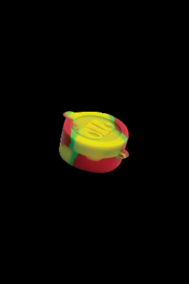 Bulk 50-Pack Dual Compartment Silicone Cylinder Containers - Ideal for Concentrates Storage