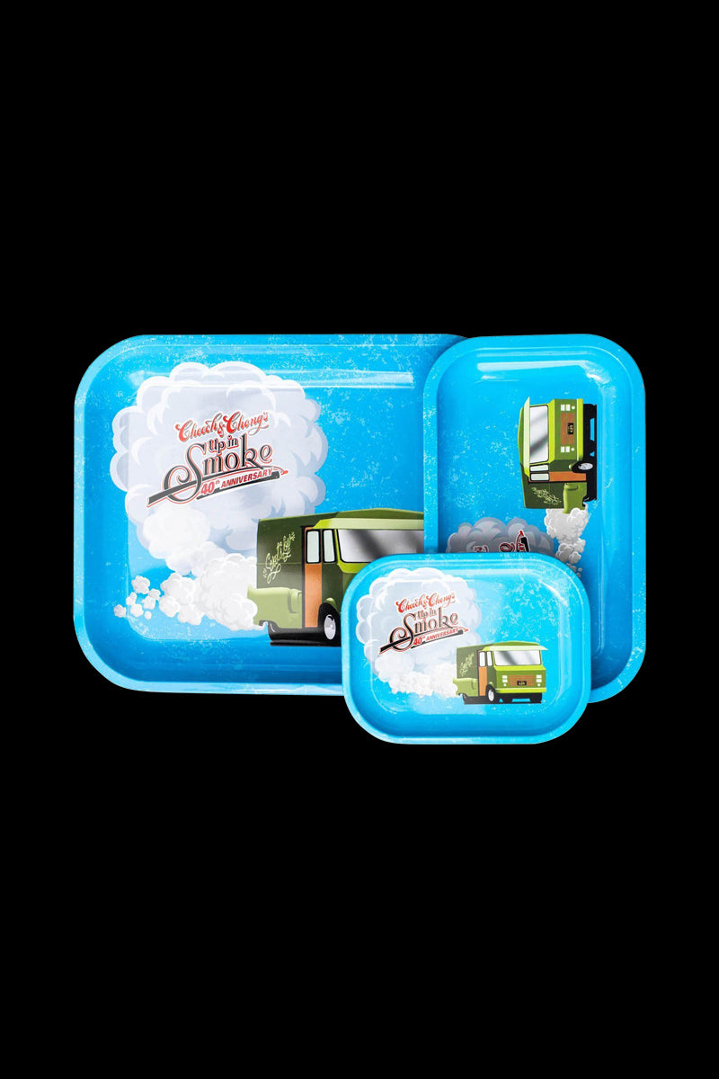 Cheech & Chong 40th Anniversary Limited Edition Blue Rolling Tray