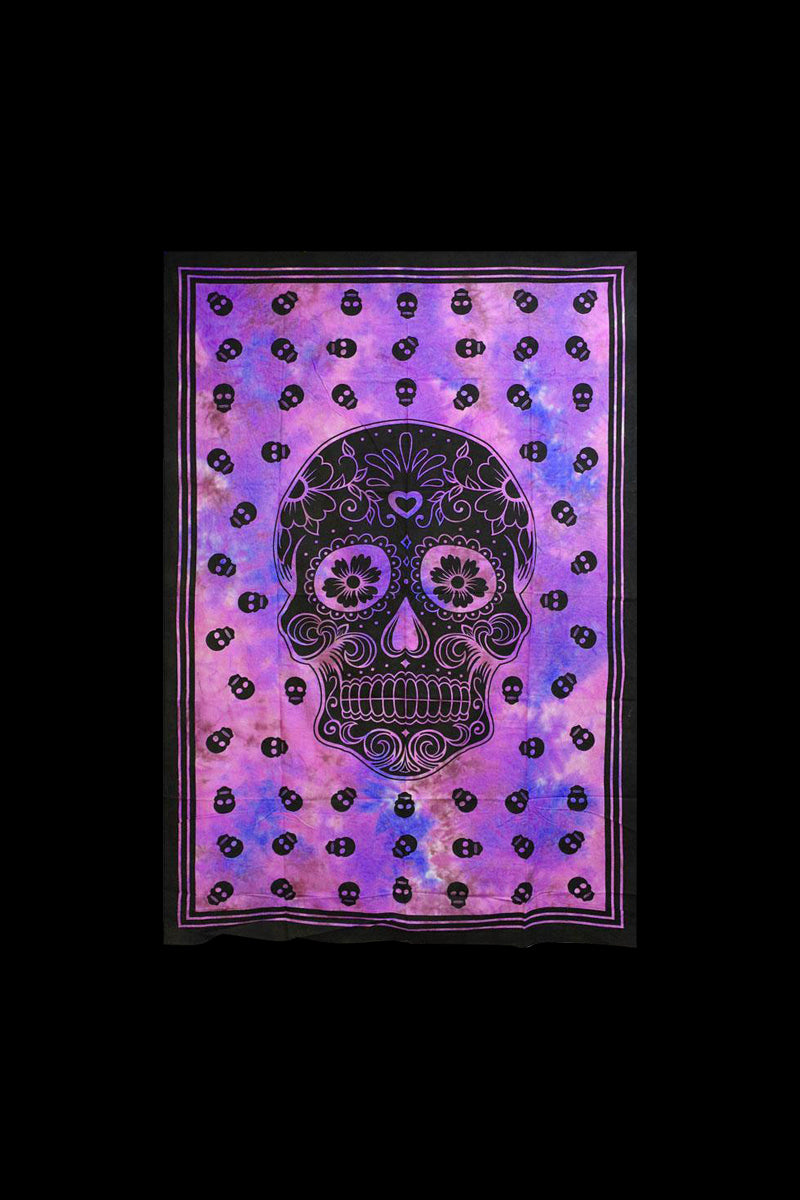 Eye - Catching Multi Skull Tapestry