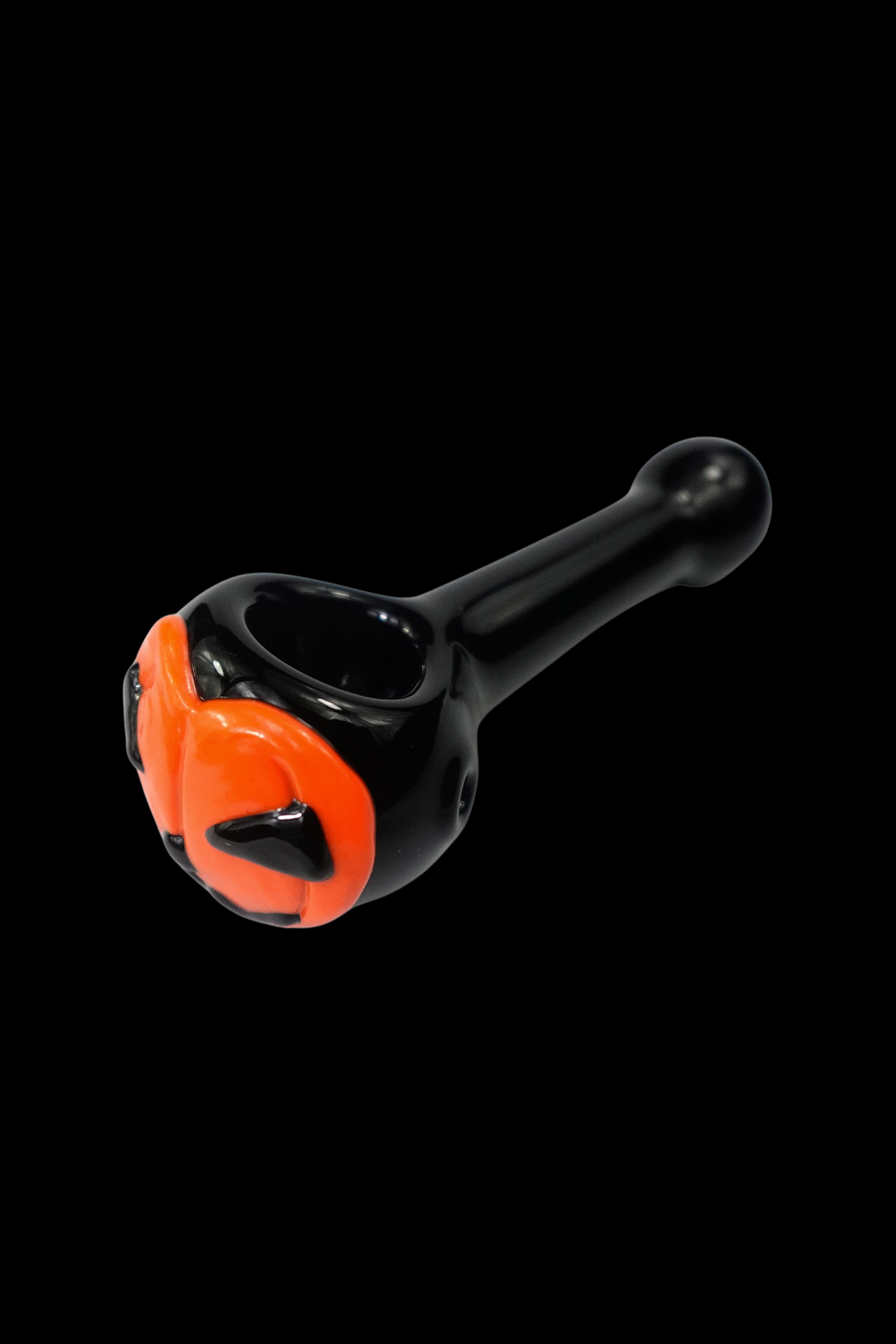 Cloud 8 Spooky Pumpkin Face Hand Pipe