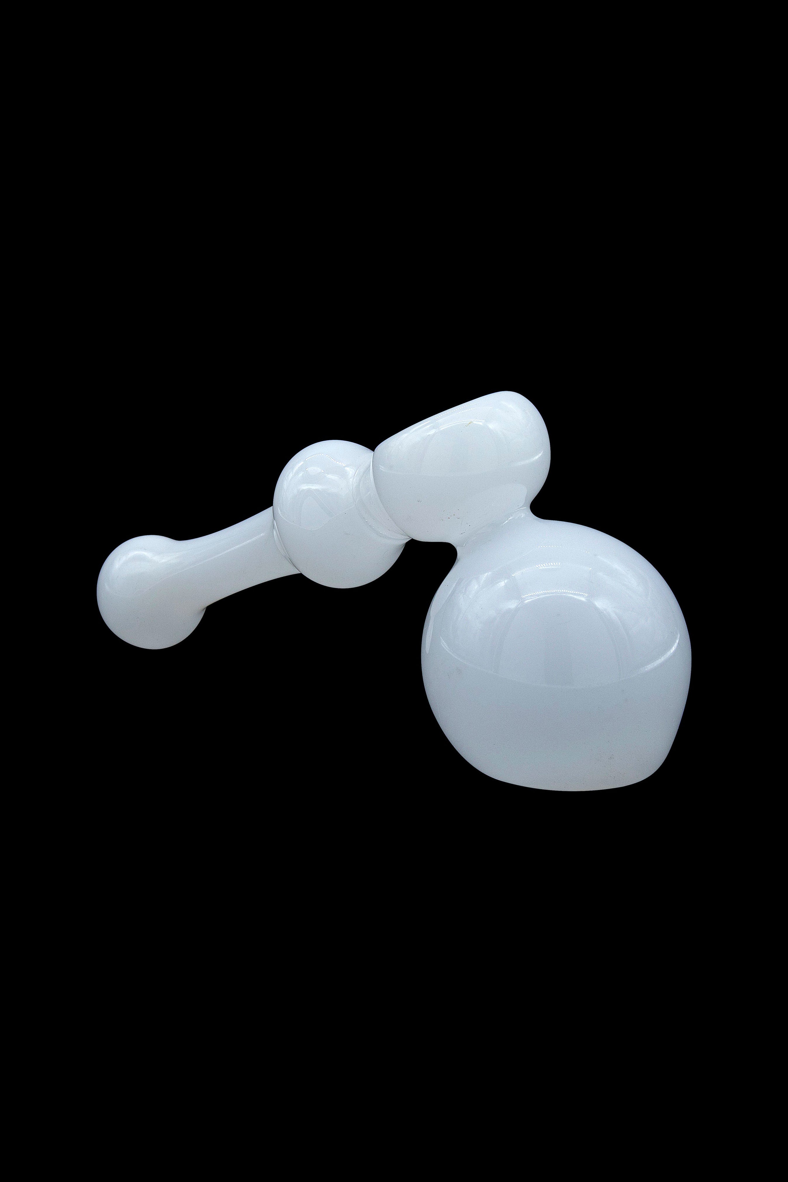 LA Pipes Ivory Hammer Hand Bubbler - The Ultimate Smoking Companion