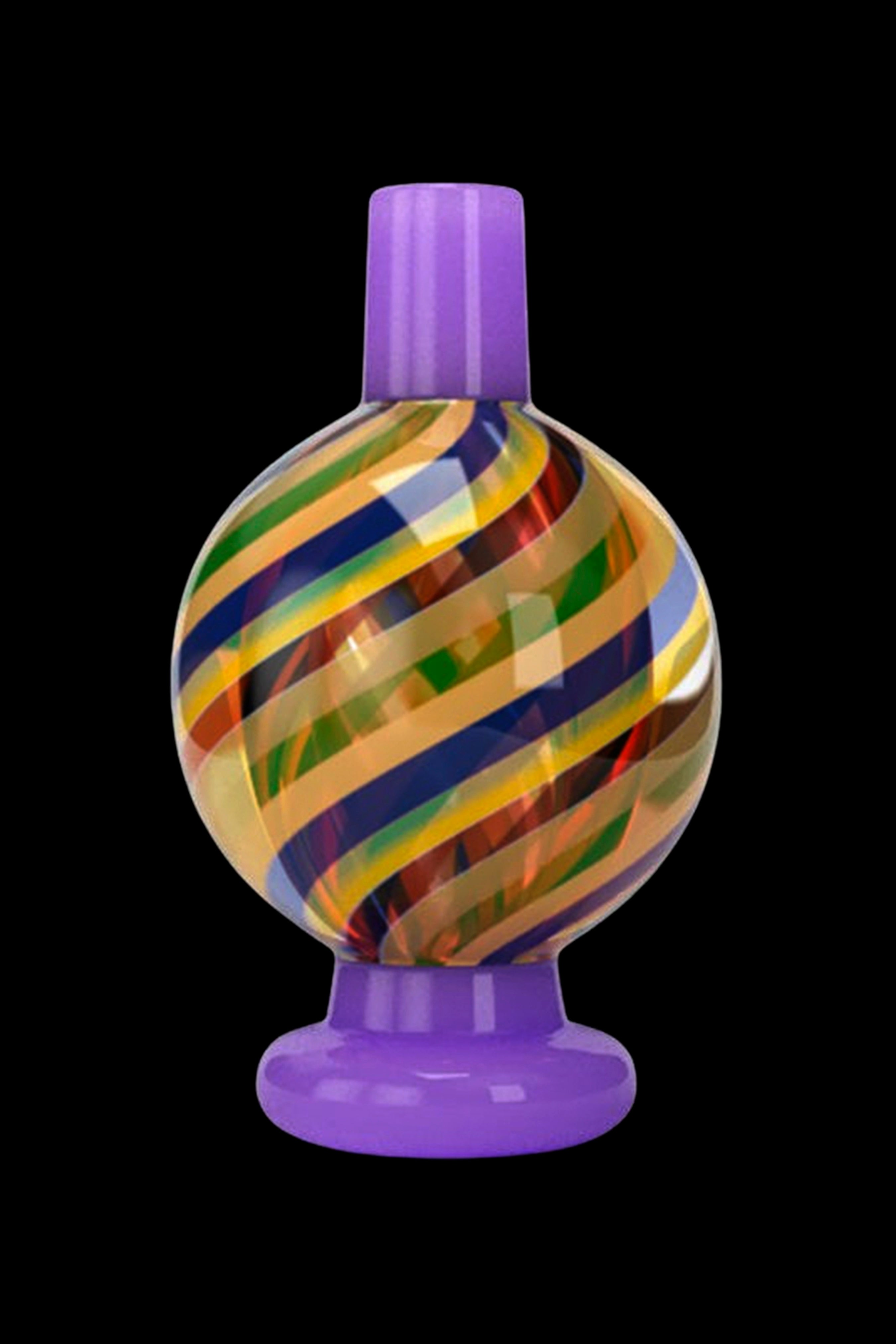 Honeybee Herb Stunning Kaleidoscope Bubble Carb Cap - Elevate Your Dabbing!