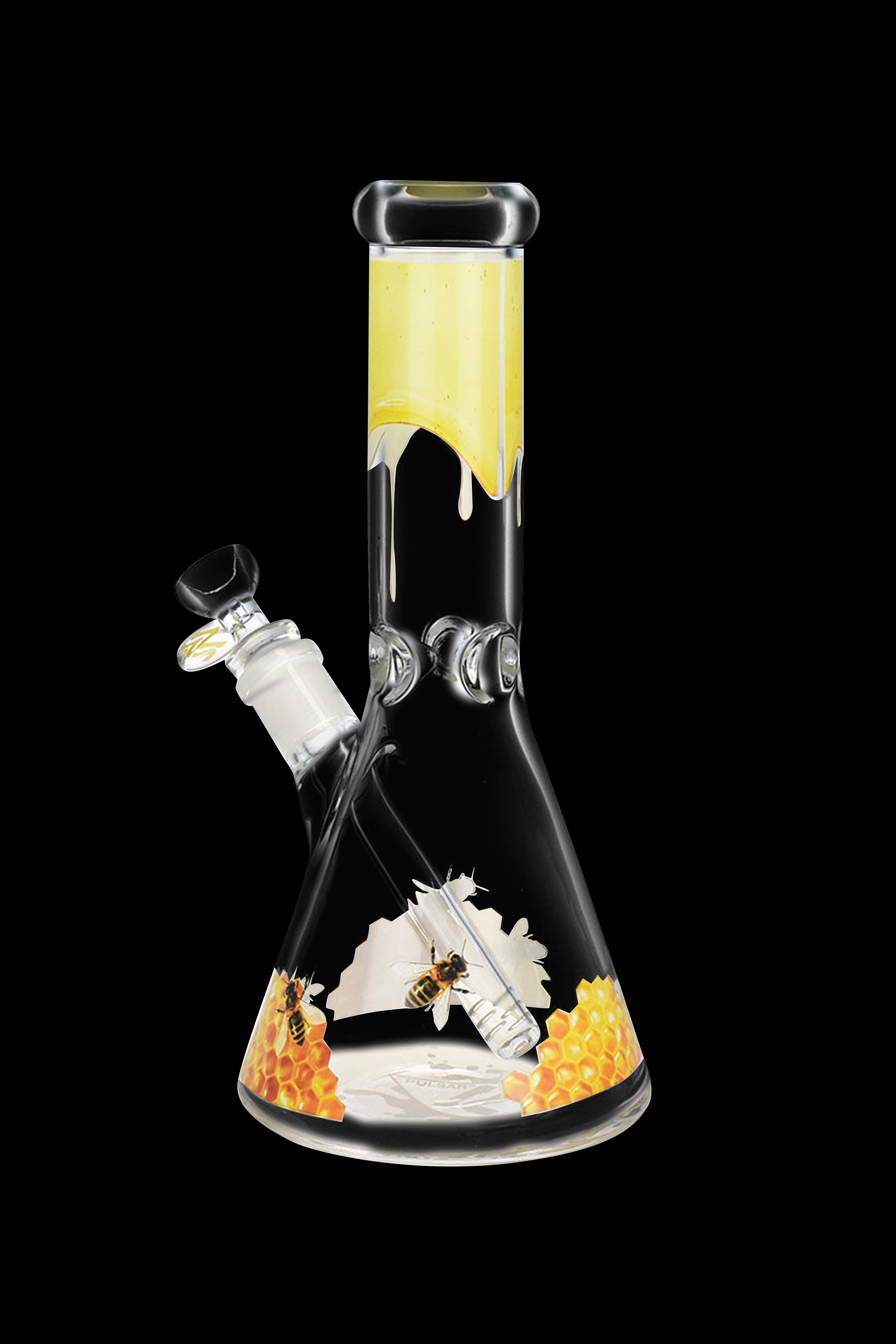 Pulsar Sweet Nectar Full Wrapped Beaker Water Pipe - Enhance Your Smoke Sessions!