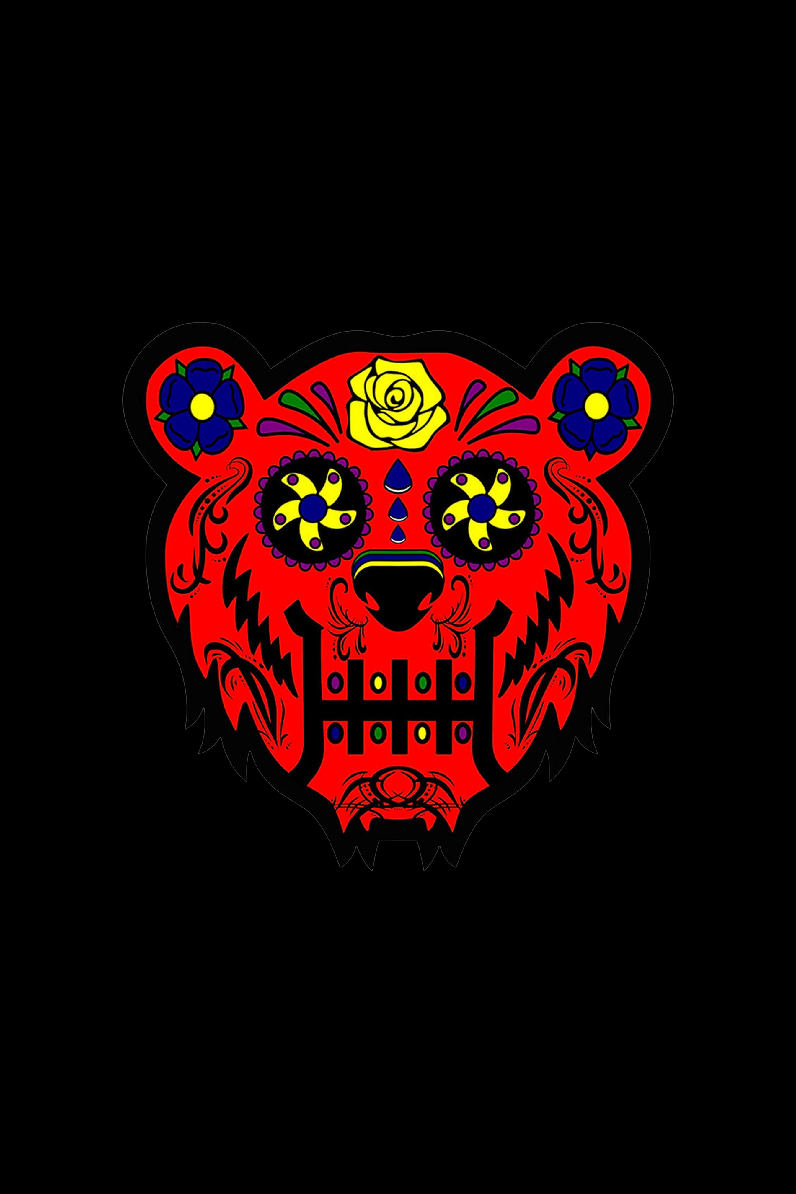 Bear Quartz x Moodmats Bear Candy Red Dab Mat - A Sweet Treat for Dabbers!