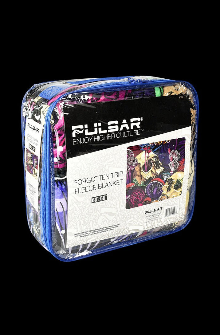 Pulsar Fleece Throw Blanket - The Enchanting Forgotten Trip