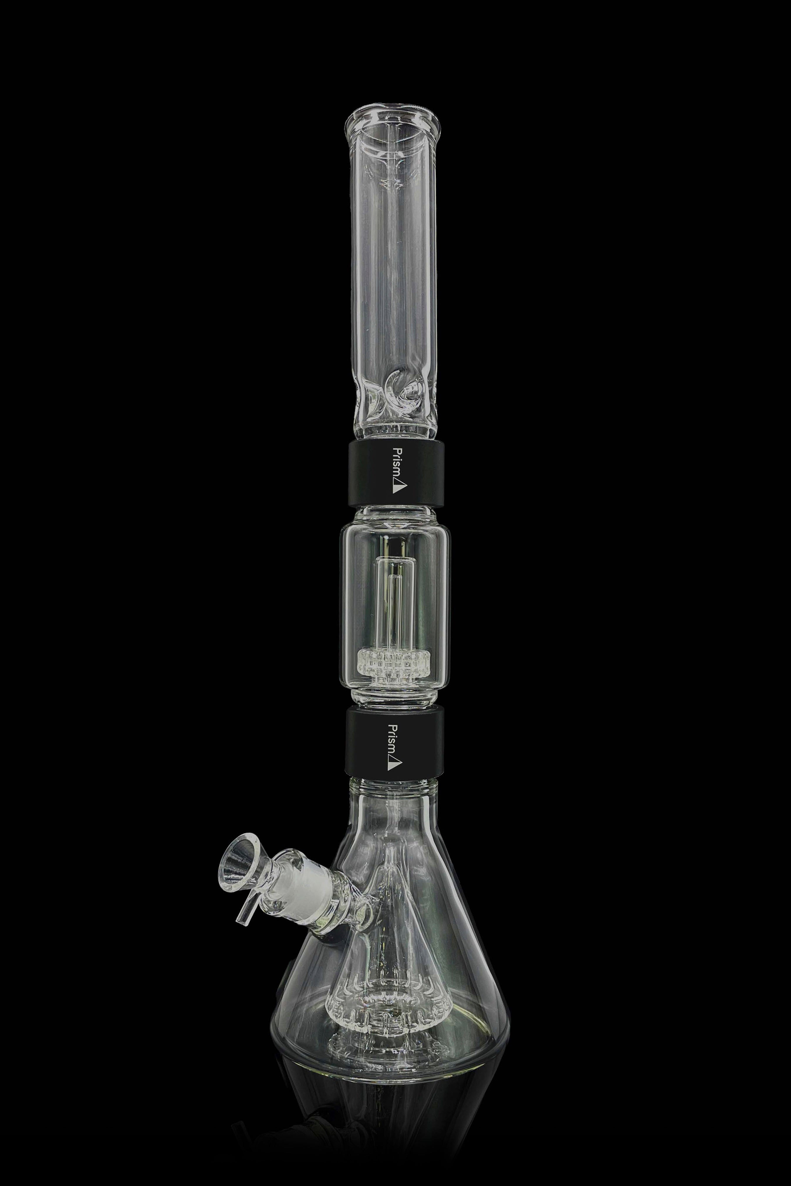 Prism's Stunning Percolated Double - Stack Beaker Bong