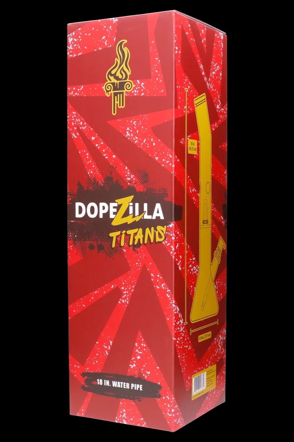 Dopezilla Titans Prometheus Water Pipe - A Majestic Smoking Companion