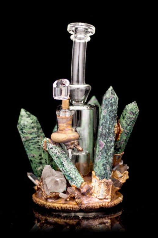Envy Glass Celestial Magic Dab Rig - A Night Sky in Your Hands