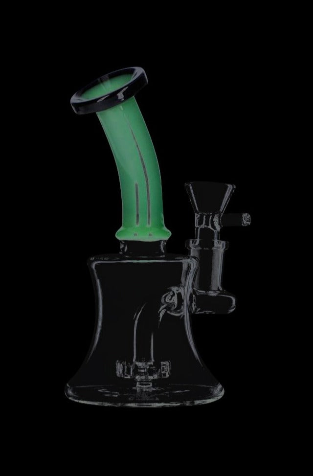 Stunning Beaker Base Bubbler with Fixed Showerhead Diffuser