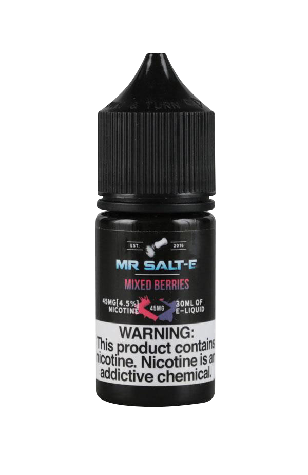 Mr. Salt-E Nic Salts - Ideal Vape Juice for Beginners