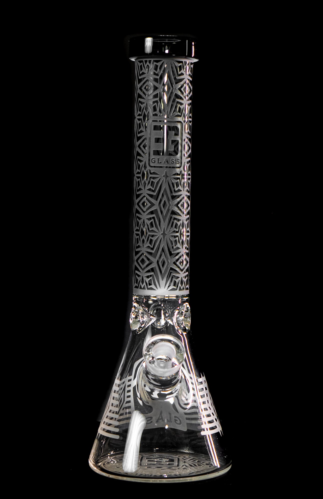 EG Glass Diamond Water Pipe - A Stunning Smoking Companion