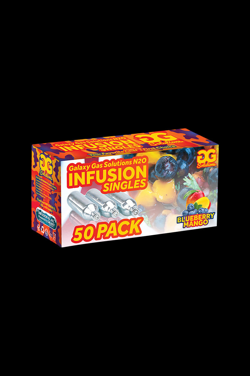 Galaxy Gas Infusion Cream Chargers - 50-Piece Box of Flavorful Fun!