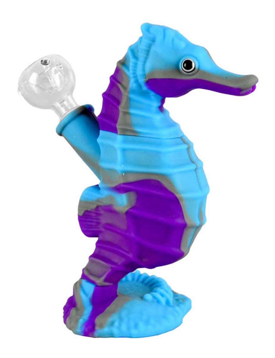 Luxury Silicone Seahorse-Shaped Water Pipe: A Must-Have!