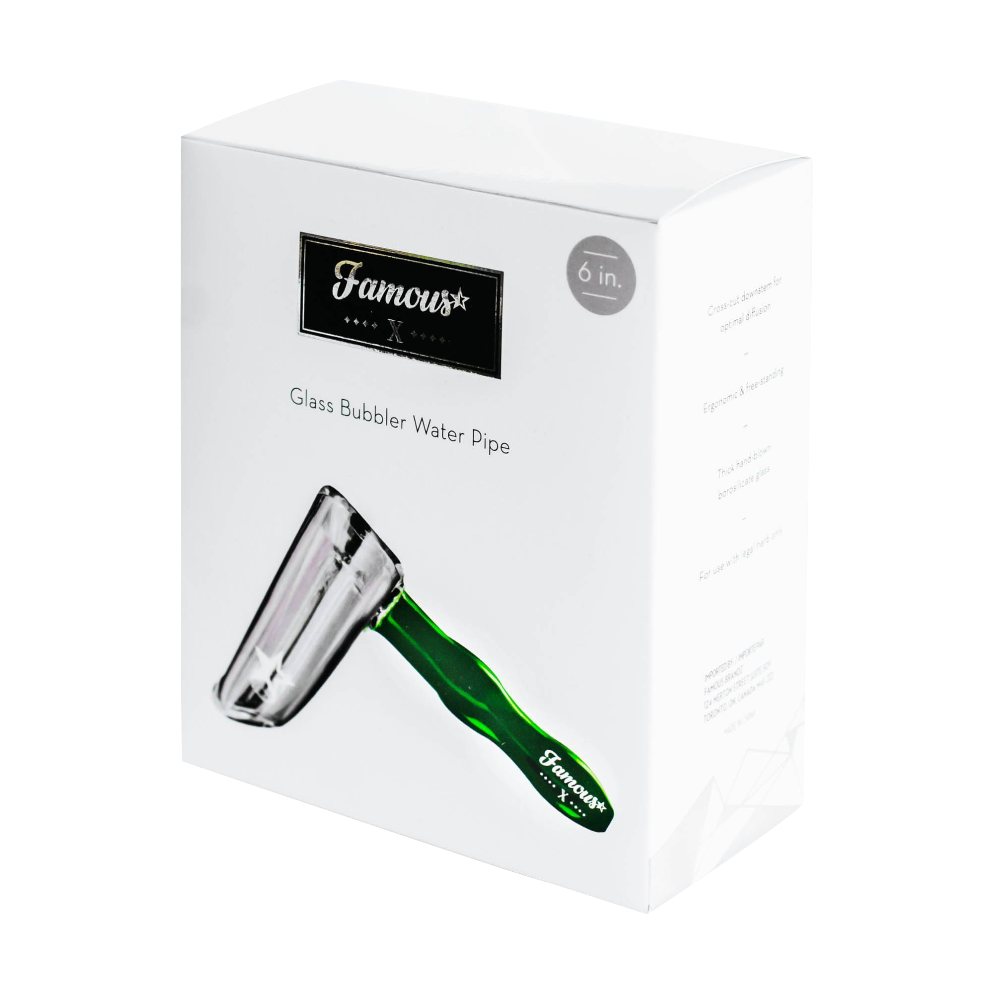 Famous X Straight Hammer Bubbler: The Ultimate Smoking Companion