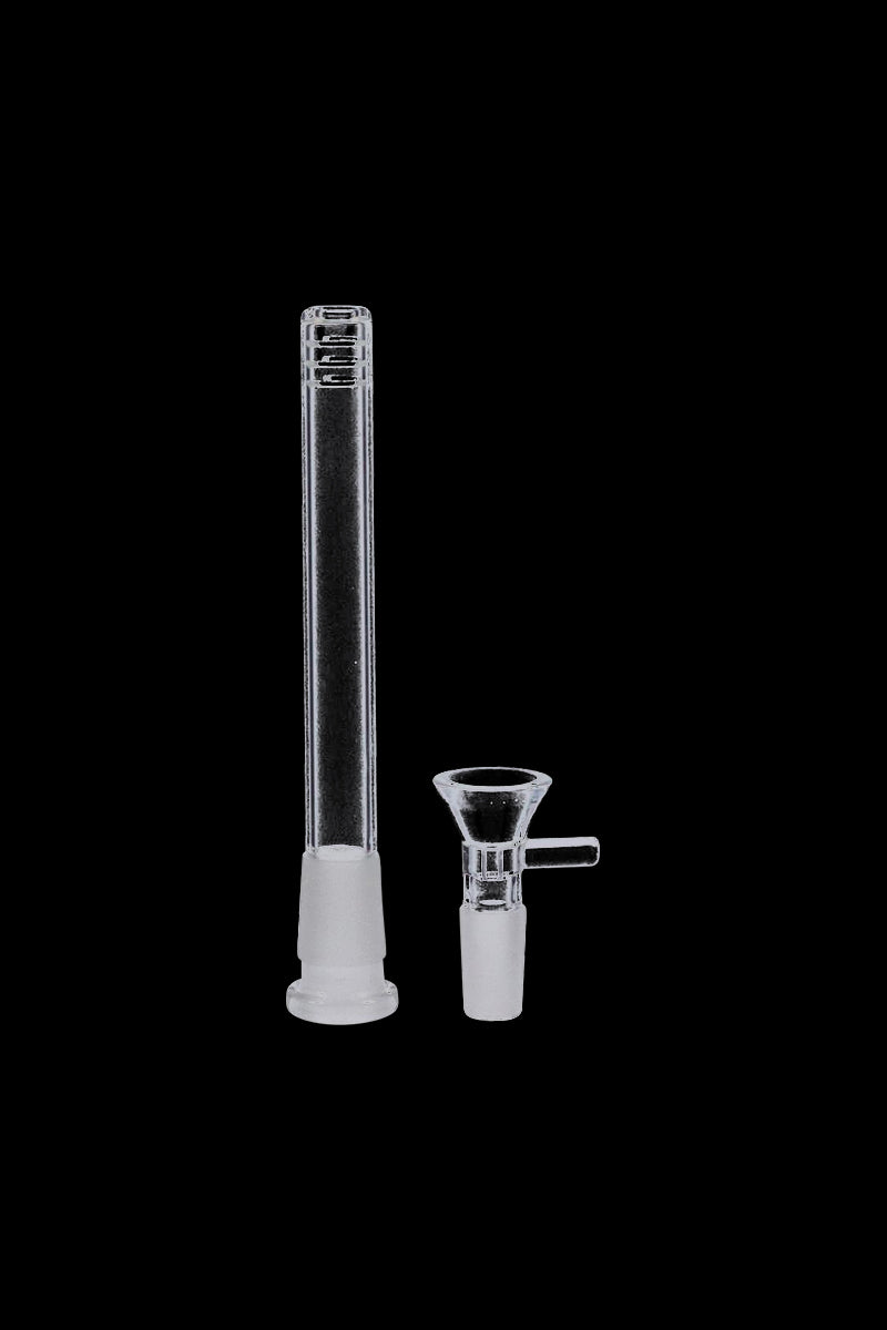 Stunning Beaker Base Glass Ice Bong with Double Tree Perc
