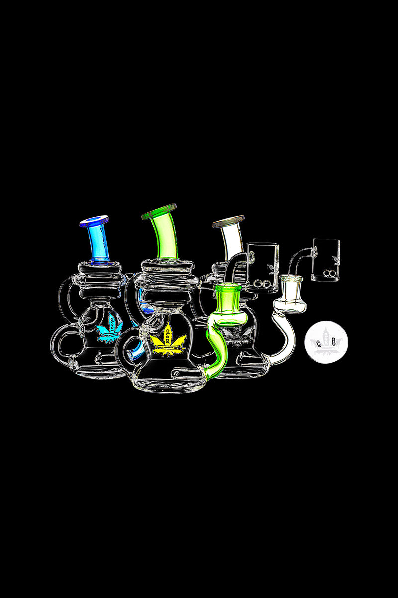 aLeaf's Premium Recycler Rig Spinner Kit - Unleash the Ultimate Dab Experience!