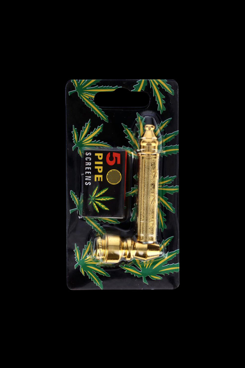 Stunning Metallic Finish Metal Hand Pipe