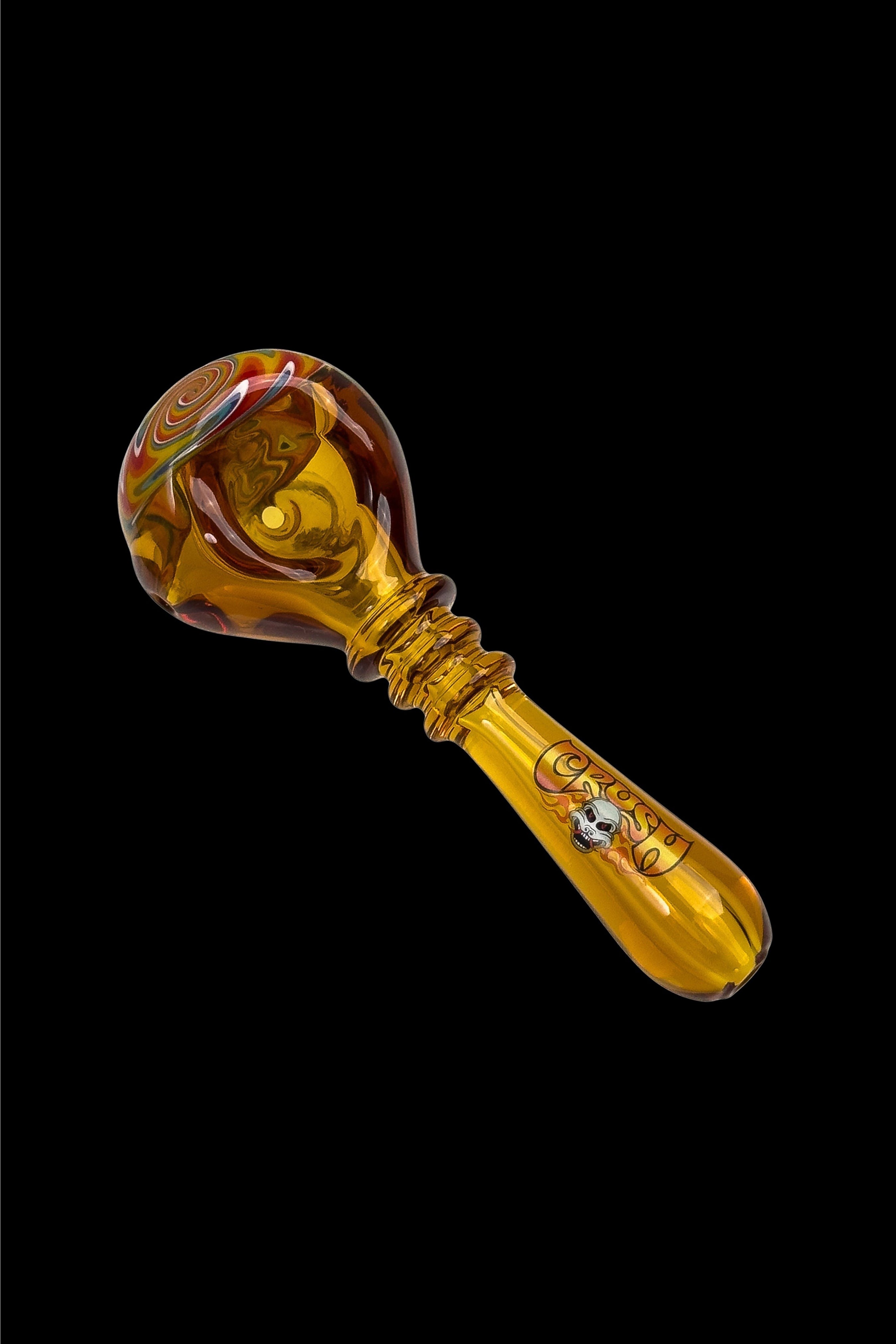 Crush Triple Ring Neck Wig Wag Head Pipe: A Stunning Smoking Marvel