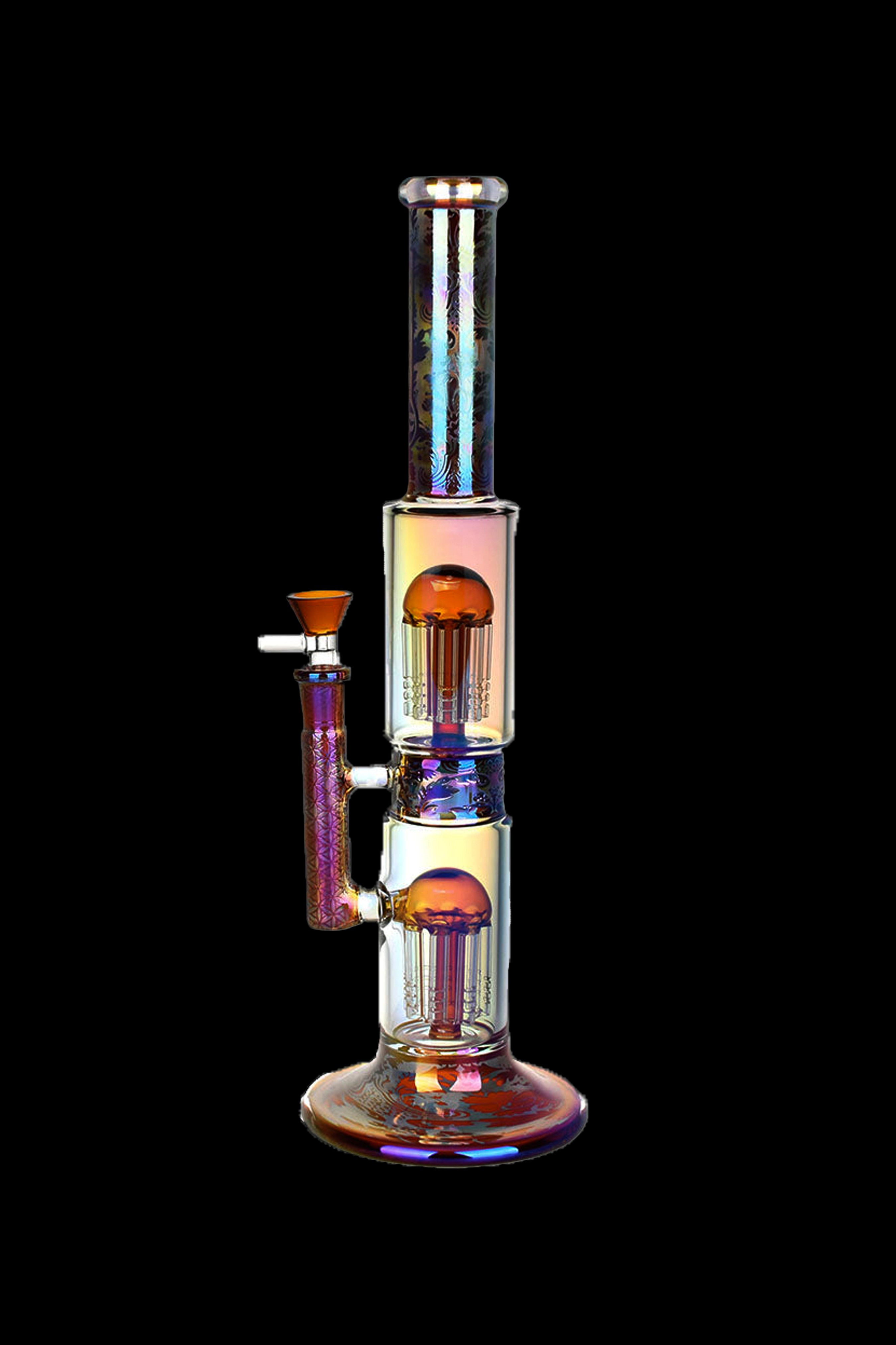 Pulsar's Stunning Dub Chamber Electro Etched Water Pipe