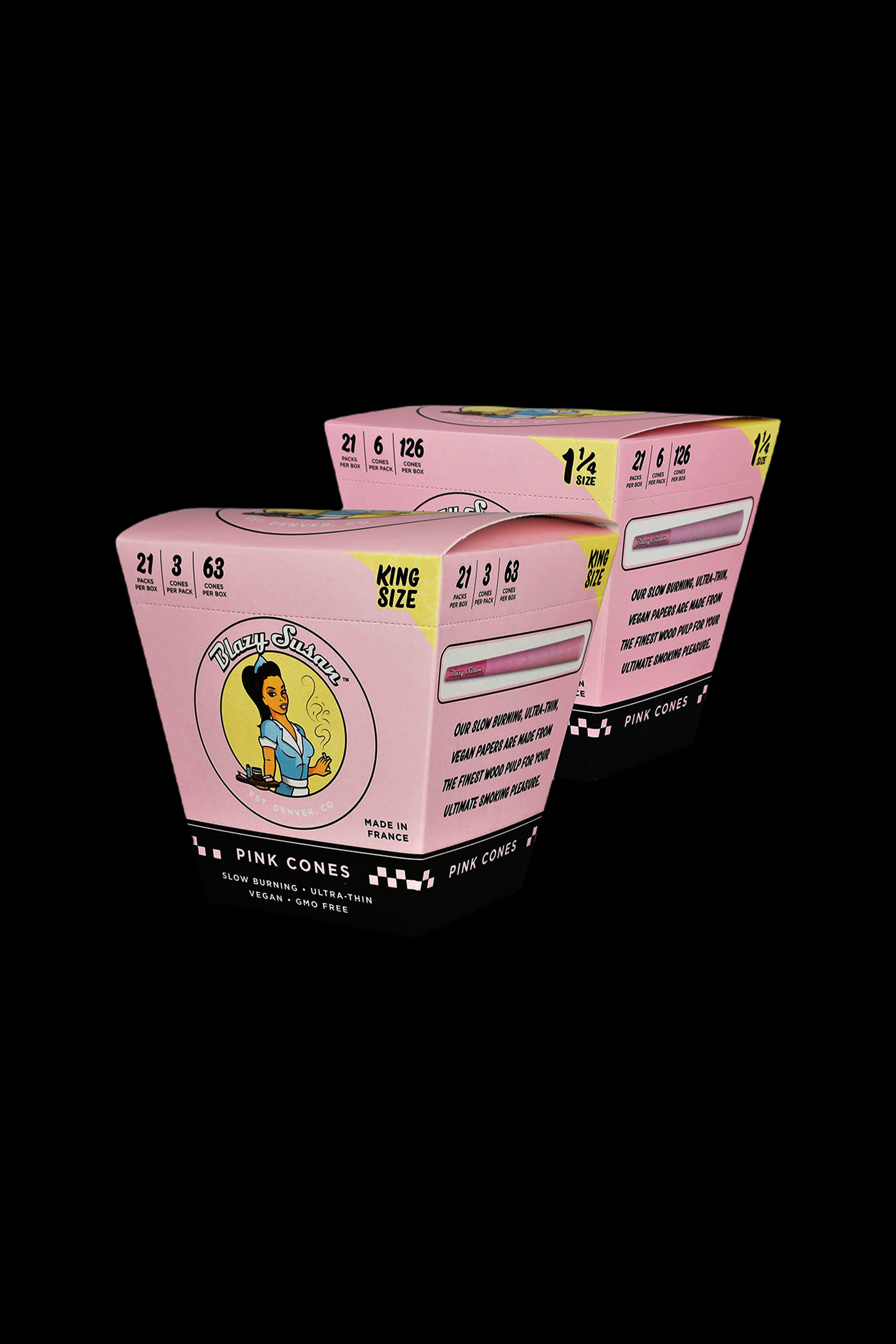 Blazy Susan Pink Luxury Pre-Rolled Cones - 21 Pack